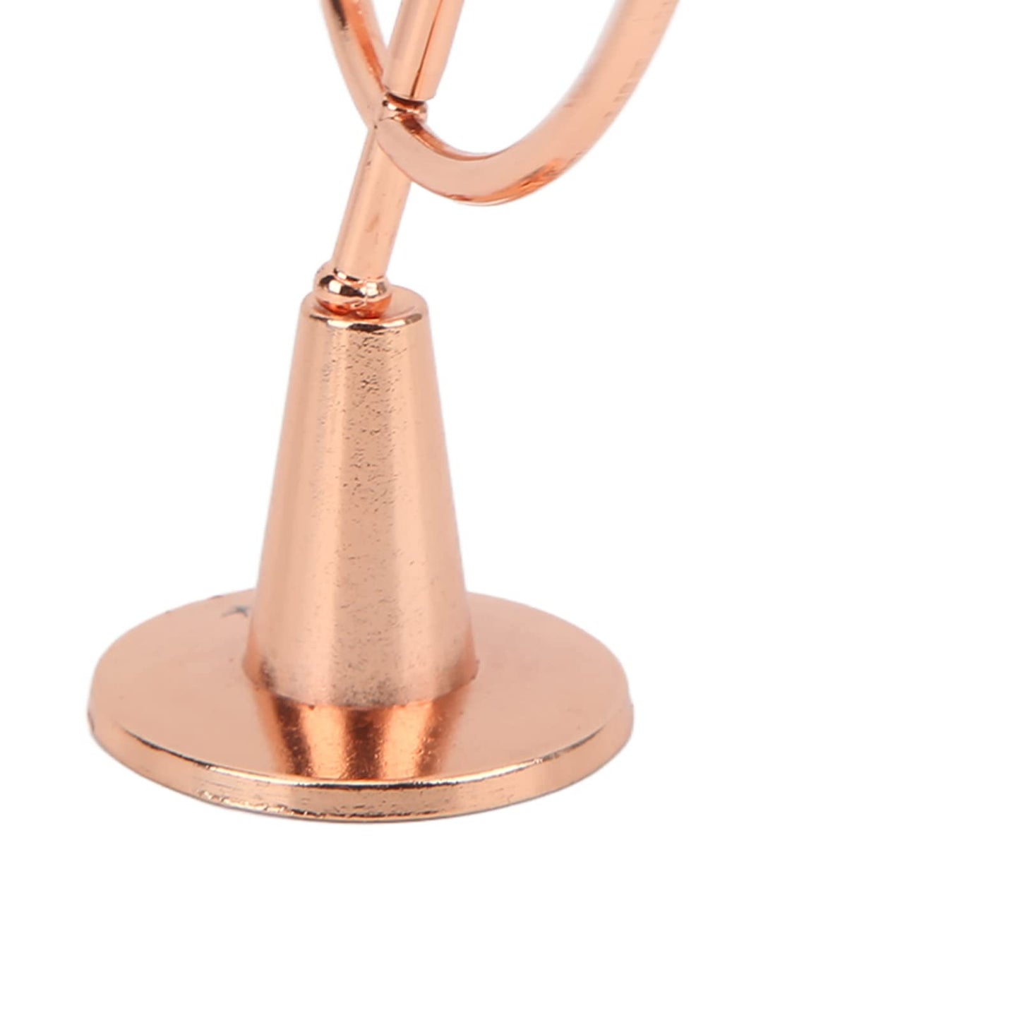 Mini Gyroscope, Metal Gyroscope, Bracket Gyroscope Decompression Toy Mini Balance Spinning Top Artifact Rose