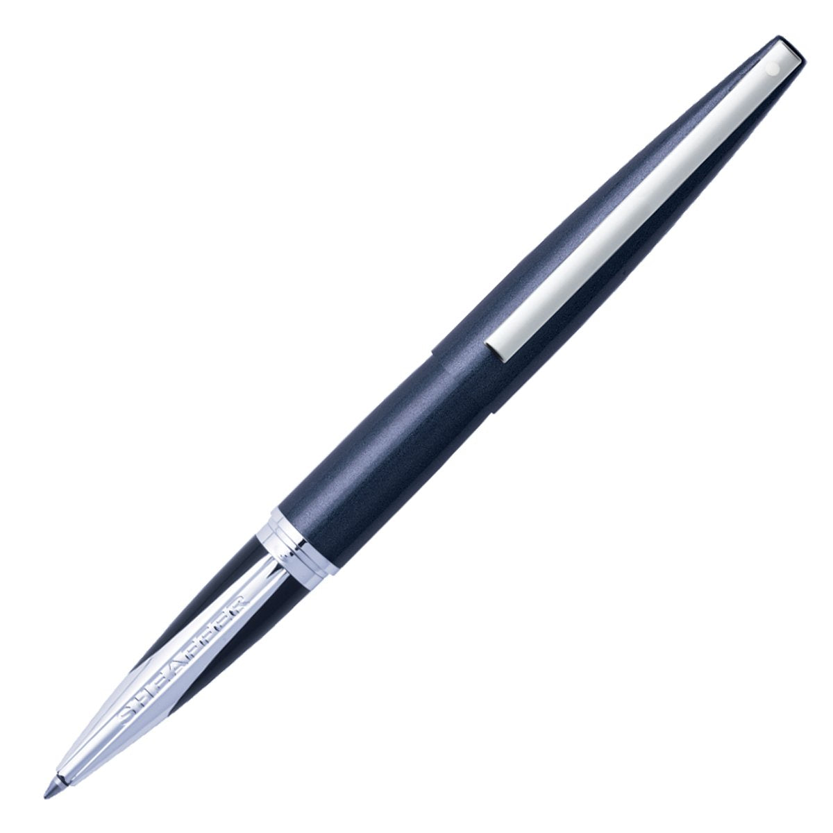 Sheaffer Taranis Rollerball Pen, Diamond Dust Blue, Chrome Trim (E1944551-PB2)