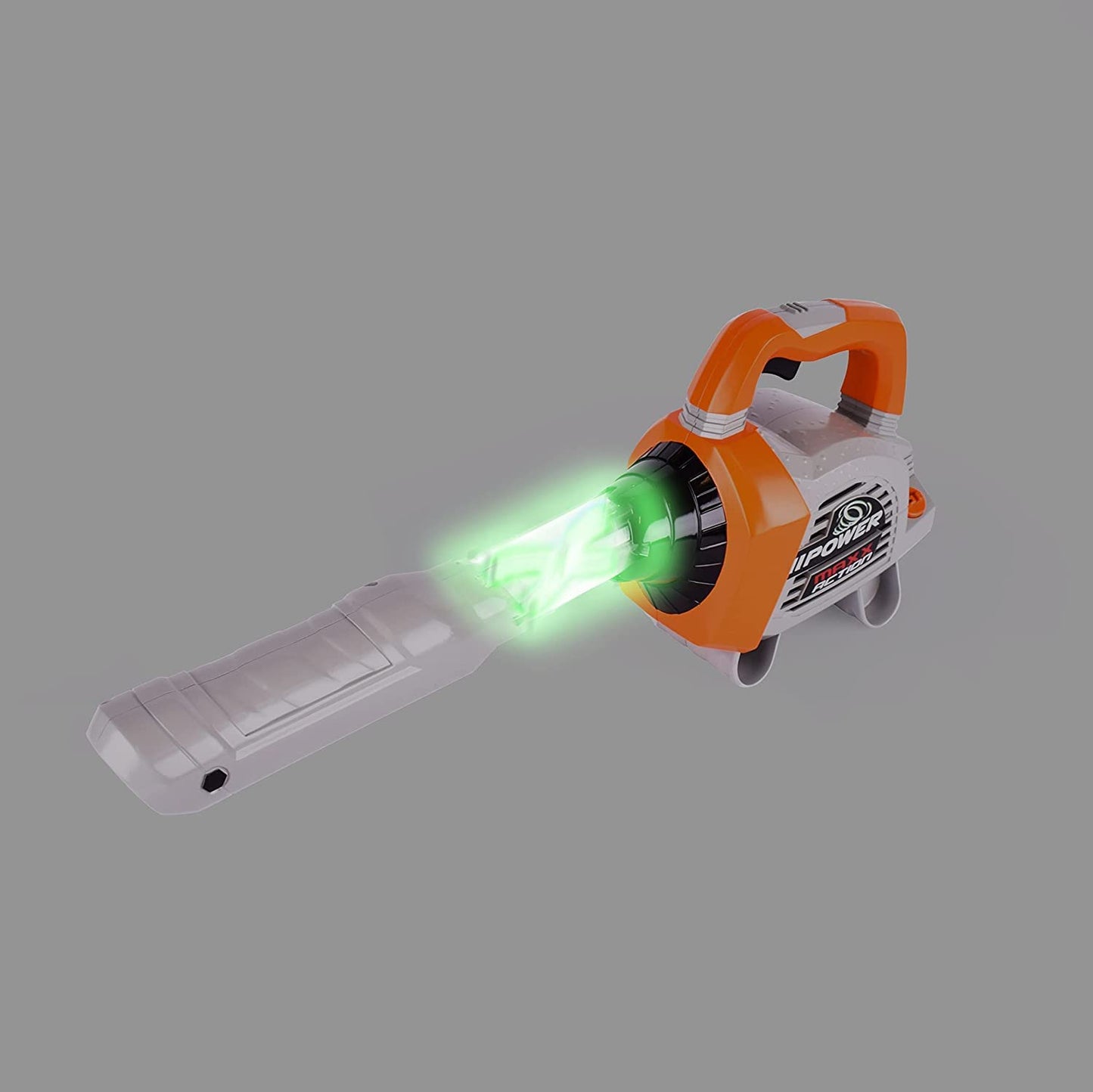 Sunny Days Entertainment Leaf Blower Toy for Kids – Pretend Construction Tool with Lights and Sounds – Maxx Action