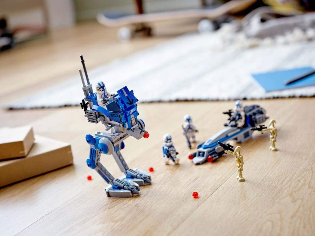 LEGO Star Wars 501st Legion Clone Troopers 75280 Building Kit, Cool Action Set for Creative Play and Awesome Building; Great Gift or Special Surprise for Kids (285 Pieces)