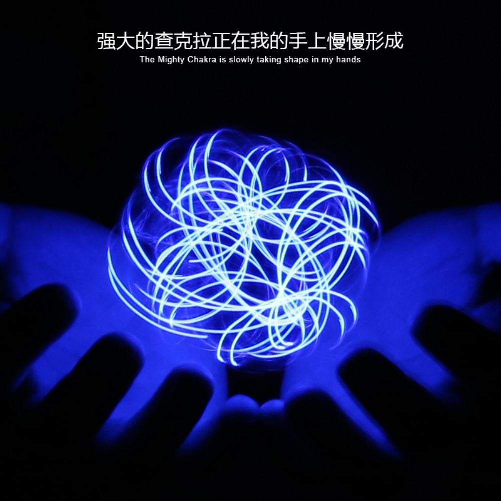 Dan&Dre Luminous Rotating Floating Toy, Spiral Electric Toy Adjustable Spiral Generator