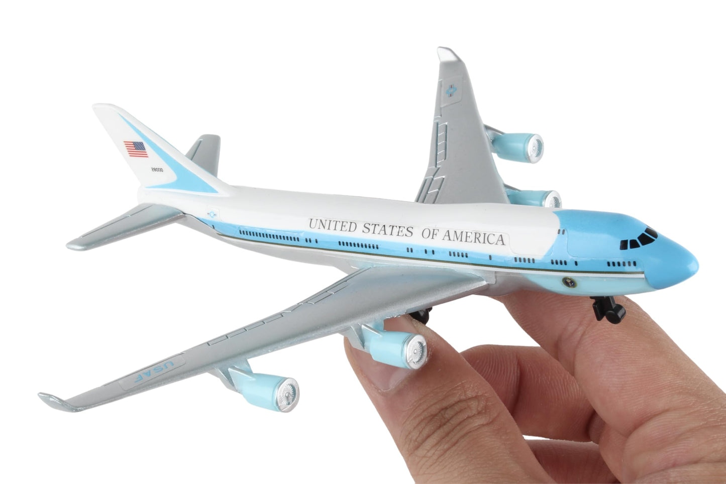 Daron Air Force One Single Plane,White