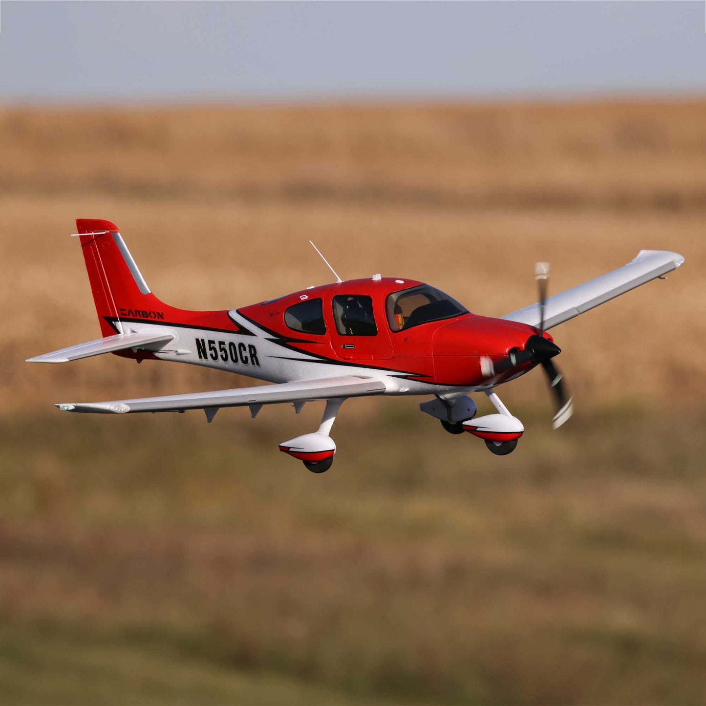 E-flite RC Airplane Cirrus SR22T 1.5m BNF Basic Transmitter Battery and Charger Not Included with Smart AS3X and Safe Select EFL15950