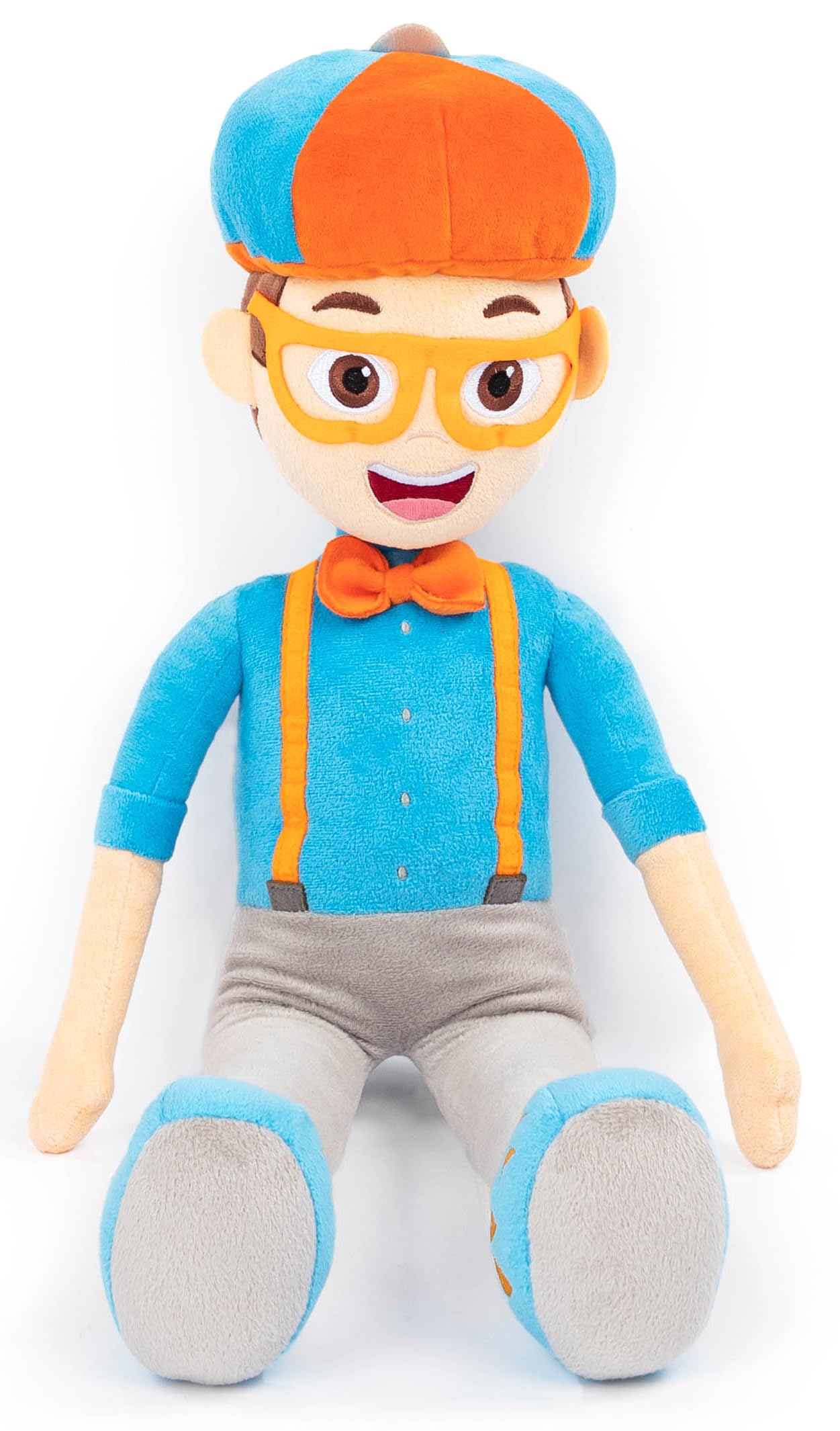 Jay Franco Plusg Pillow Buddy Super Soft Polyester Microfiber | Blippi 24 Inches