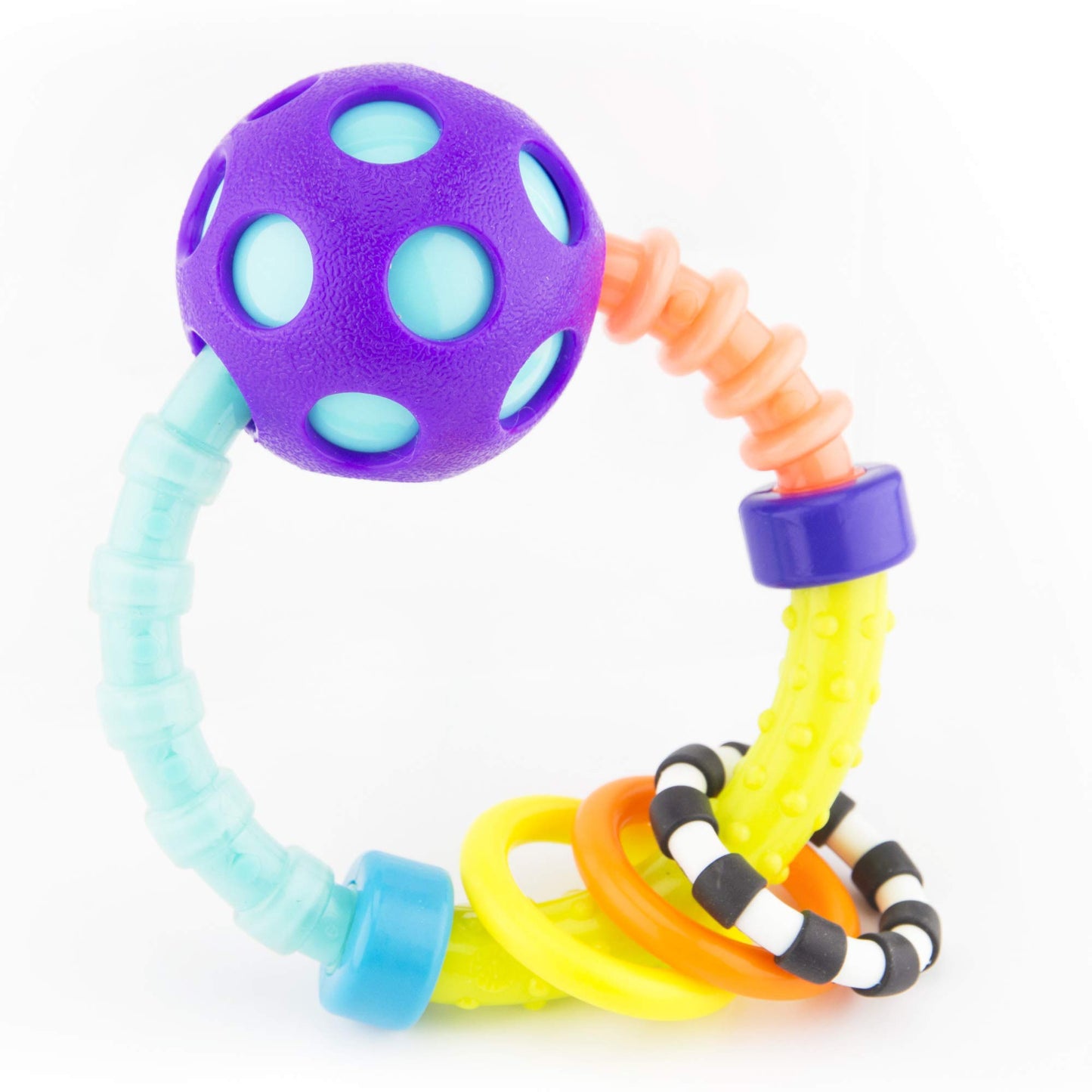 Sassy My First Bend & Flex Rattle Set - 2 Piece - for Ages 0+ Months