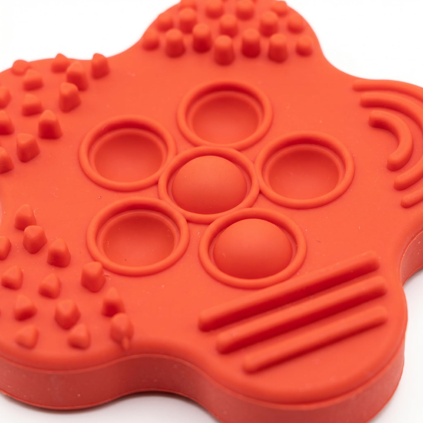 12Pcs Mini RandomColor Pop Fidget Toys Set - Dual Function Sensory Stone Texture Center with Bubbles, Premium Silicone Fidget Set Autism Stress Relief,Calming Toys forStudents, Birthday Party Favors
