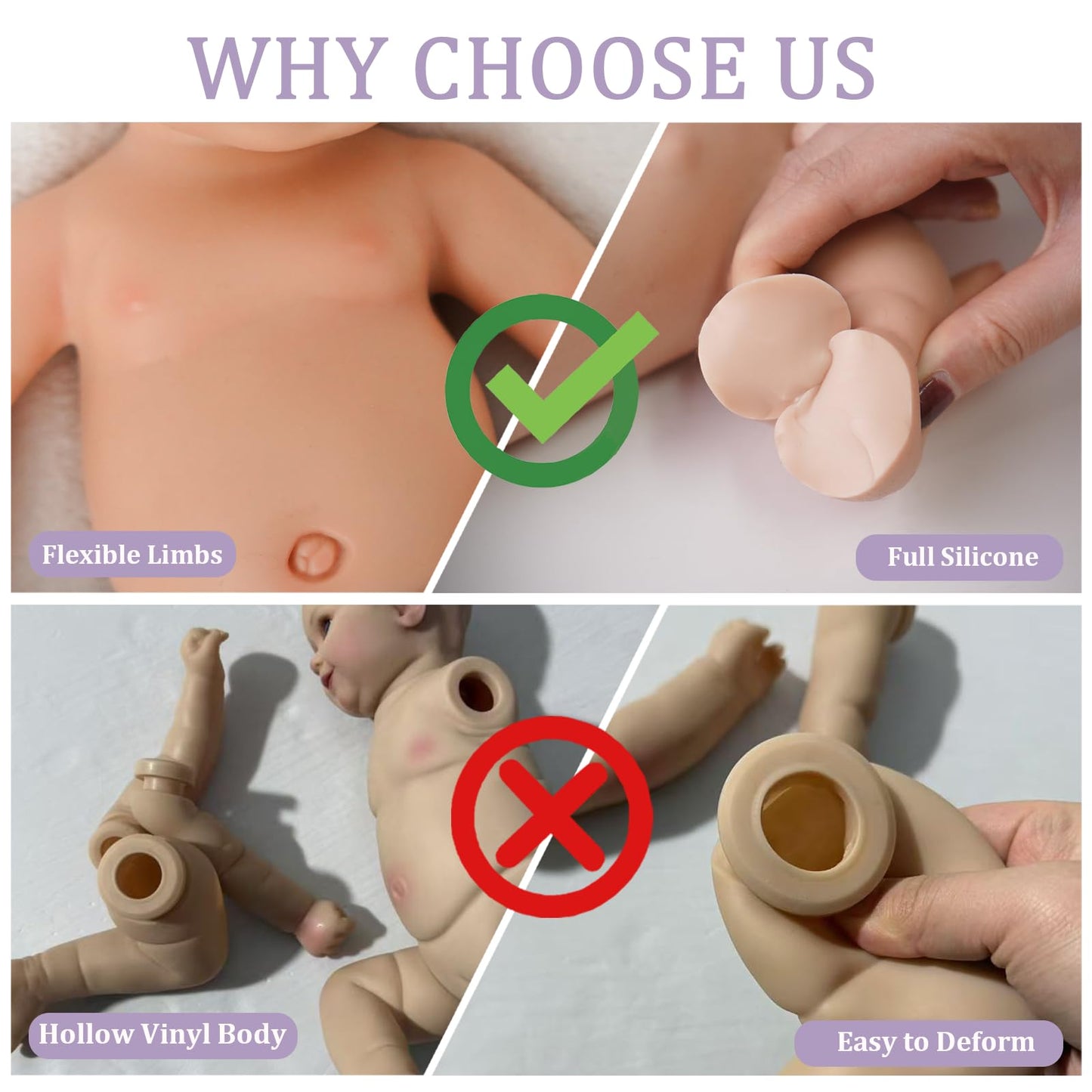 MEIVCOS 12 in Full Silicone Reborn Baby Dolls, 1:1 Lifelike Newborn Dolls Non Vinyl Realistic Reborn Toddler Dolls Boy Washable Sleeping Doll