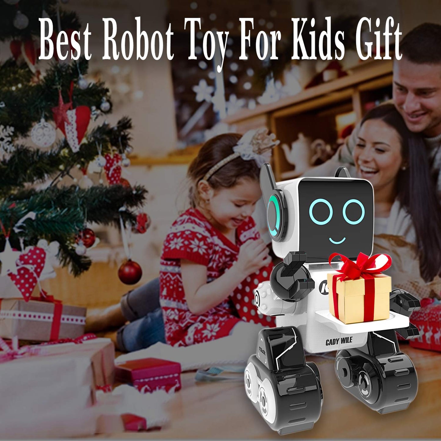 Robot Toys for Kids 5-7, Intelligent Interactive Remote Control Robot Toy with Built-in Piggy Bank Educational Robotic Kit Walks Sings and Dance for Boys and Girls Birthday Robots Toys for Kids 8-12