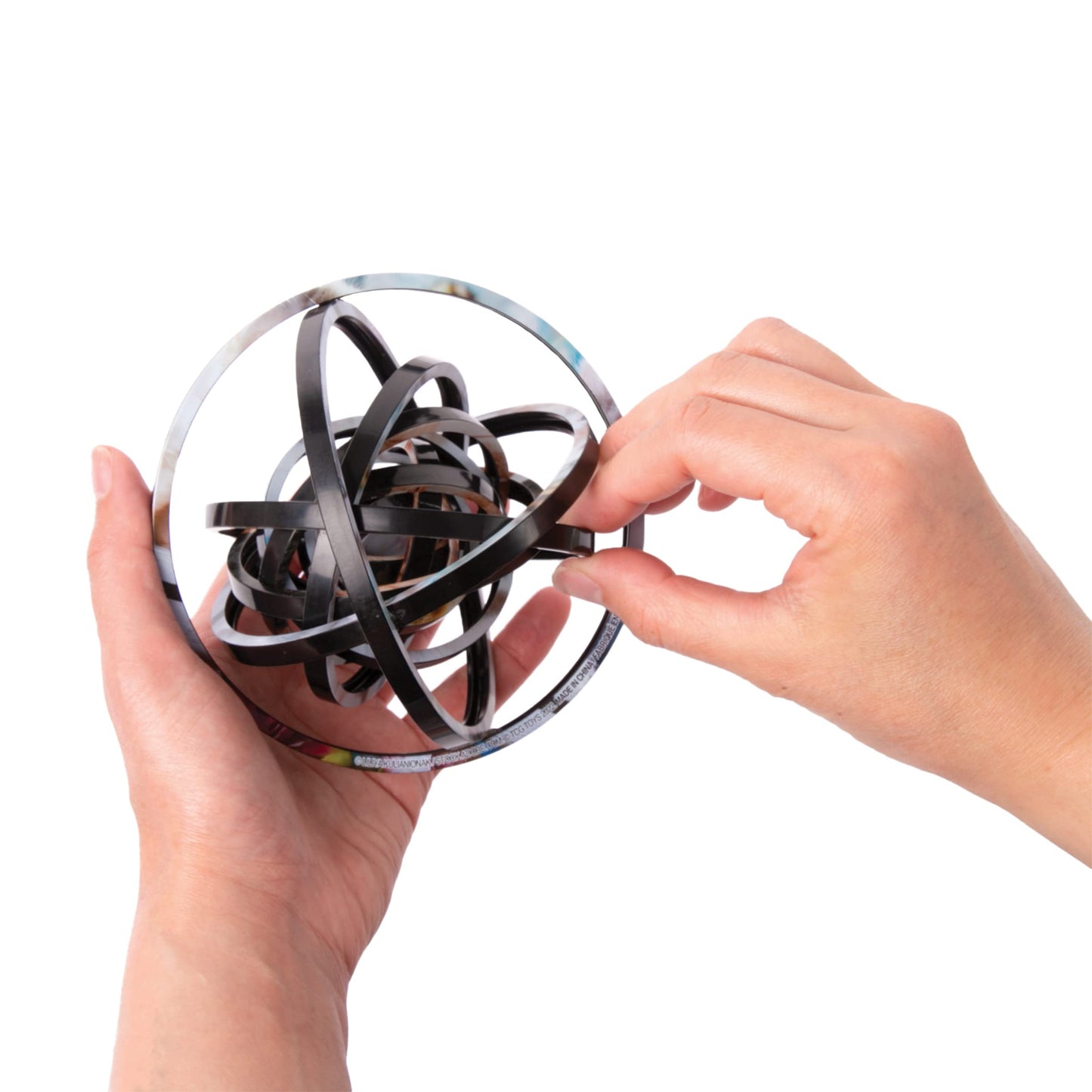 Spin Flip Puzzle - Abstract - Spin it, Flip it, Solve it! for Those who Love Brain teasers! Adult Fidget Toy. Great Gift for Mom, Dad, Teens, Men and Women