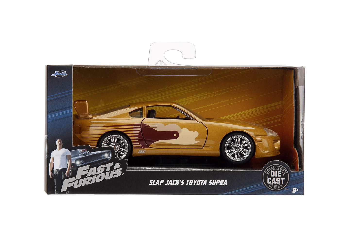 Jada Toys Fast & Furious 1:32 Slap Jack's 1995 Toyota Supra Die-cast Car, Toys for Kids and Adults (JA99542)