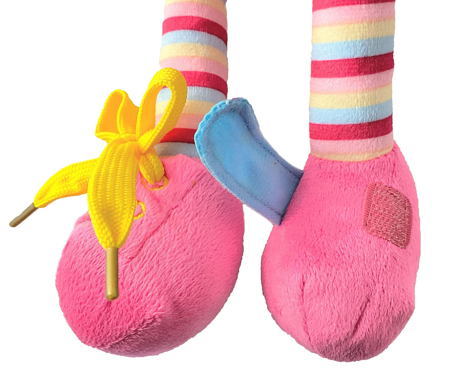 Snuggle Stuffs Sugar Snap Plush Learn to Dress Doll for Toddlers - 15" - Gifts for 2 Year Old Girls