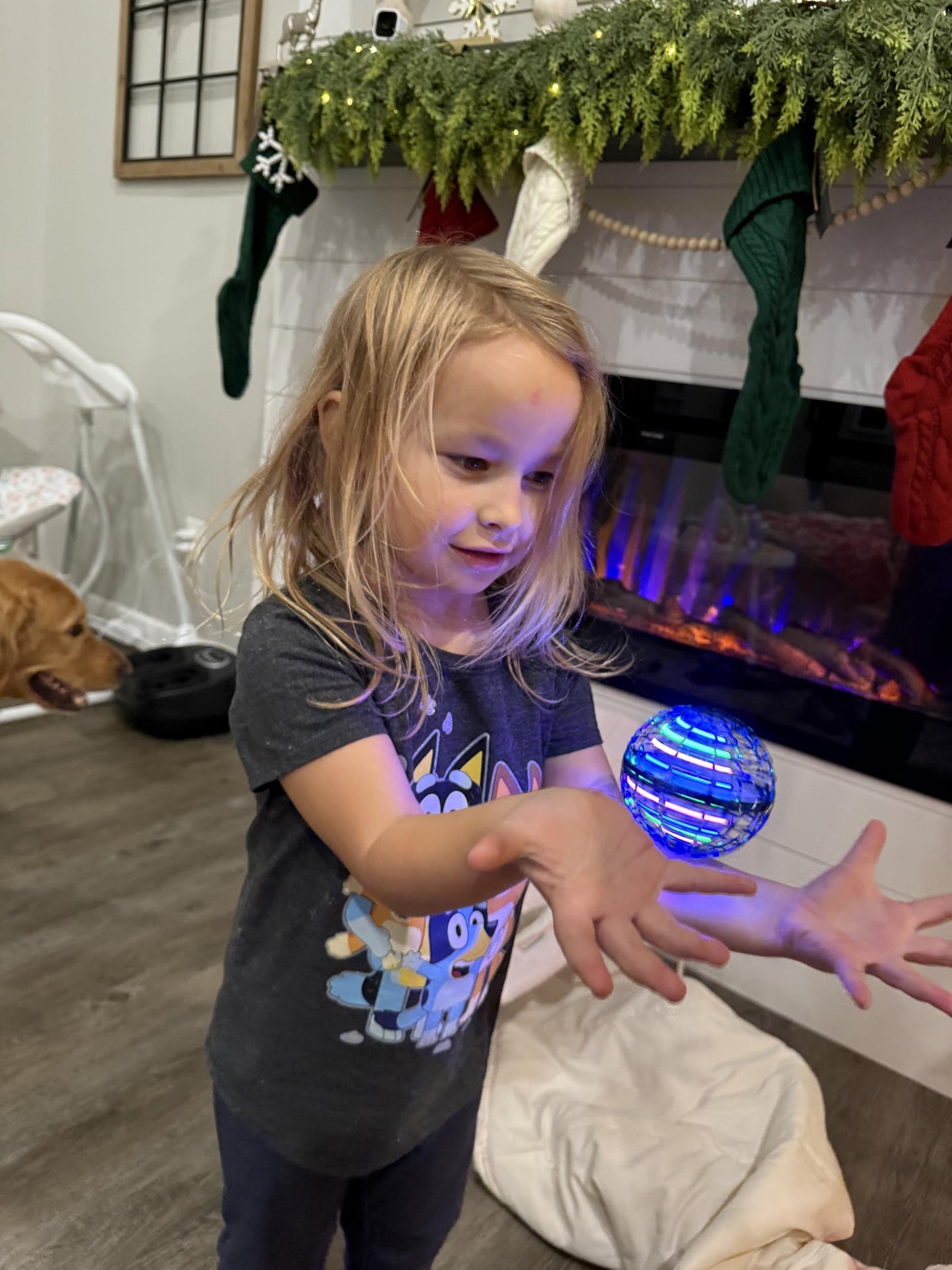 Galaxy Ball 2026 Flying Orb Toy Hand Controlled Drone Ball, Boomerang Hover Ball Toy LED Lights, USB Rechargeable Gravity Disc Spinner, Gesture Control Mini Drone for Kids 8-12 Indoor Hover Drone
