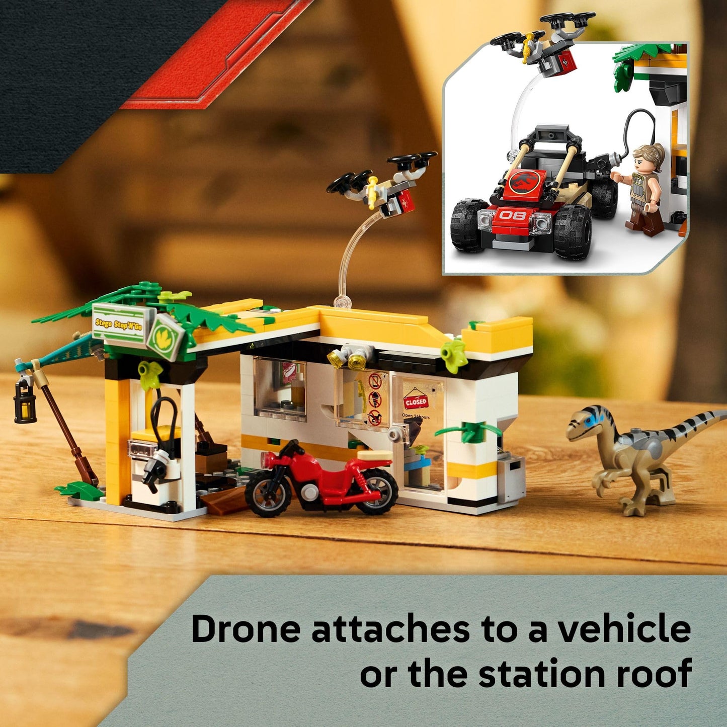 LEGO Jurassic World Raptor & Titanosaurus Tracking Mission Kids Toy - Building and Learning Toy for Pretend Play - Dinosaur Action Figures for Boys & Girls, Ages 7+ - Gift Idea for Birthdays -76973