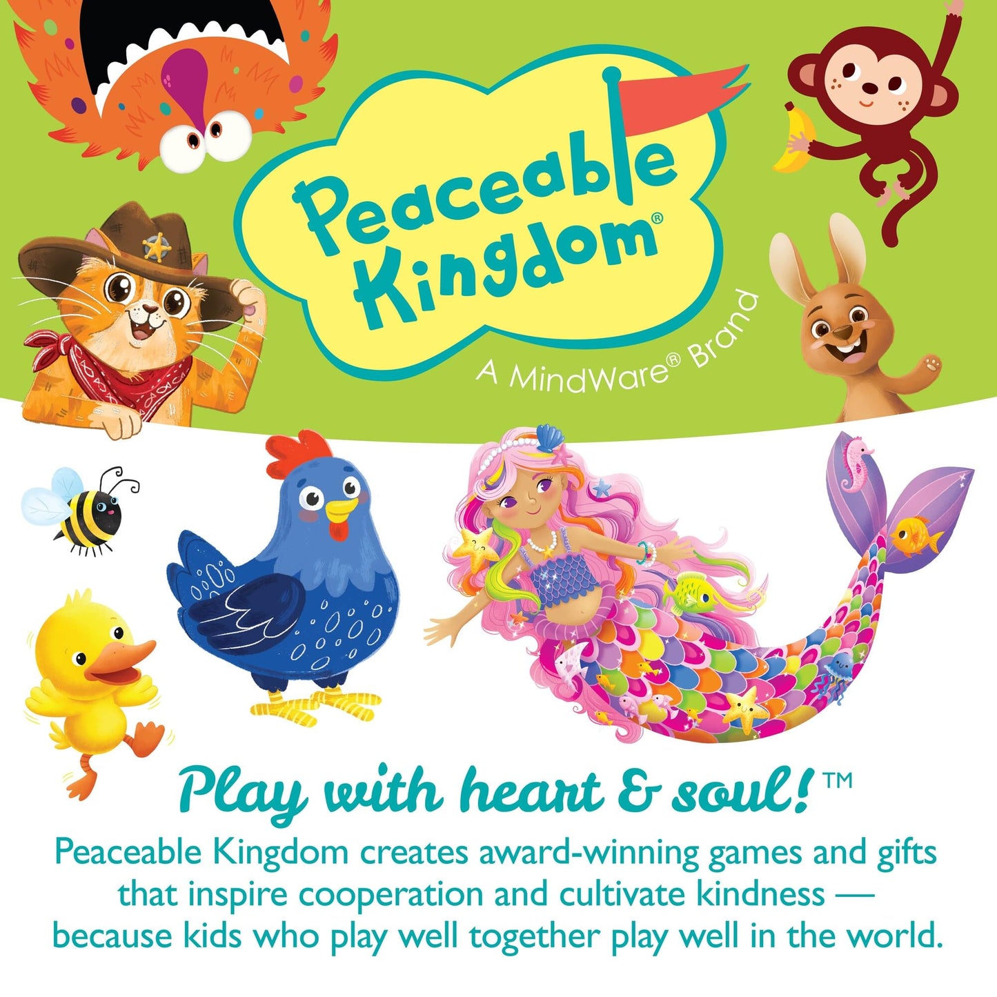 Peaceable Kingdom Games for Parents & Their 2-Year-olds: Duck Duck Dance - Toddler & Preschool Board Game of Moving Your Body & Following Directions