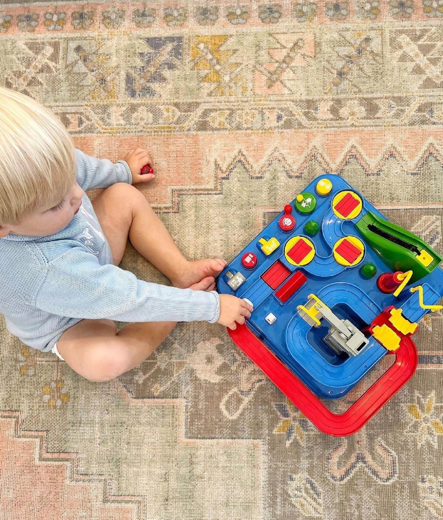 Toys for 3 Year Old Boys - Stem Kids Toys Boys 3-5, Large Race Track, 3 Year Old Boy Gift, Car Toys Rescue Playset for 4 Year Boy Birthday Gift Educational Learning Thinking Motor Skill Montessori Toy