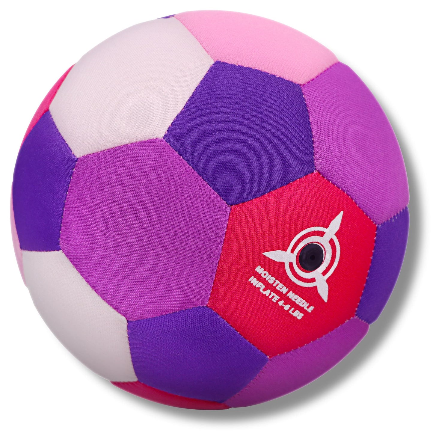 Soft Indoor Soccer Balls Size 4 - Kids Soccer Ball for Inside House and Yard - Fun Soccer Gifts for Kids Boys Girls Dribble Juggling Skills Practicing Birthday Easter Christmas (Pink, Size 4)