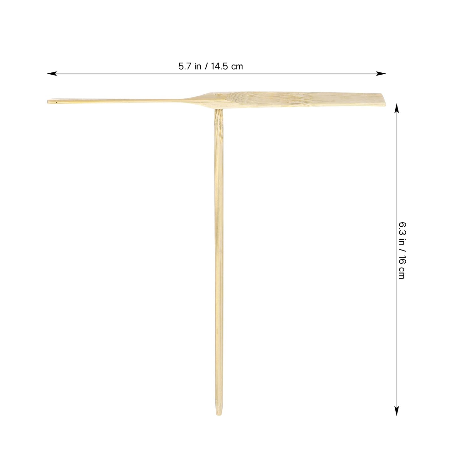 Alipis 10 Pcs Flying Helicopter Toy Wood Dragonfly Hand Rub DIY Propeller for Kids Outdoor Patio Garden Toy