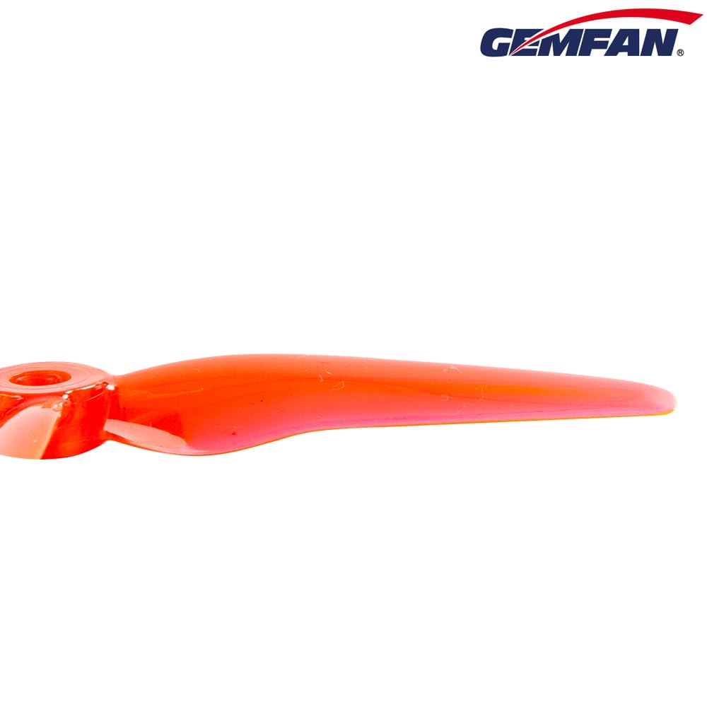 Gemfan 51455 Hurricane X Durable 4 Blade Props 5.1-inch Quad Blades Multirotors Props for FPV RC Quadcopter Drone 16pcs 8CW 8CCW