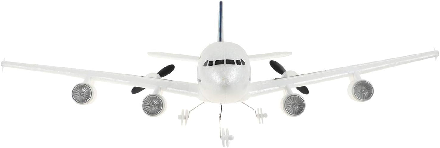 LBKR Tech RC Plane,Airbus A380 Remote Control Airplane Ready to Fly, 2 Channels RC Airplane,Remote Control Plane for Kids Boys Children Adults Beginners