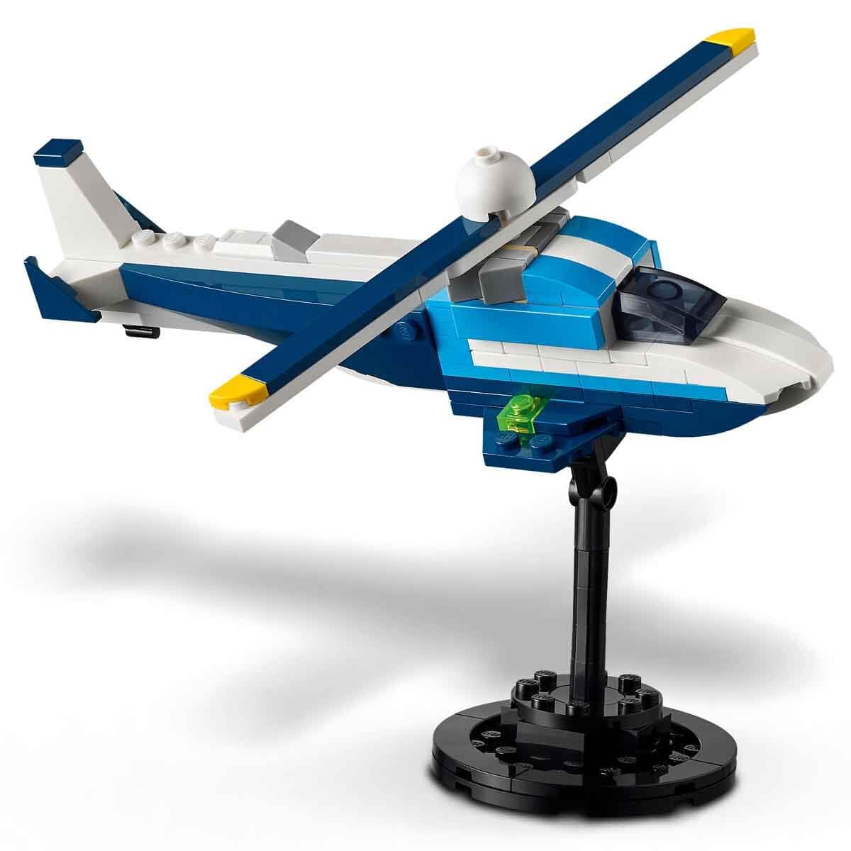 Lego Creator 31160 Air Racer Toy Toy Birthday Present Block Boys Girls Children 7 Years 8 9 Years Old Elementary School Vehicle Airplane Airship