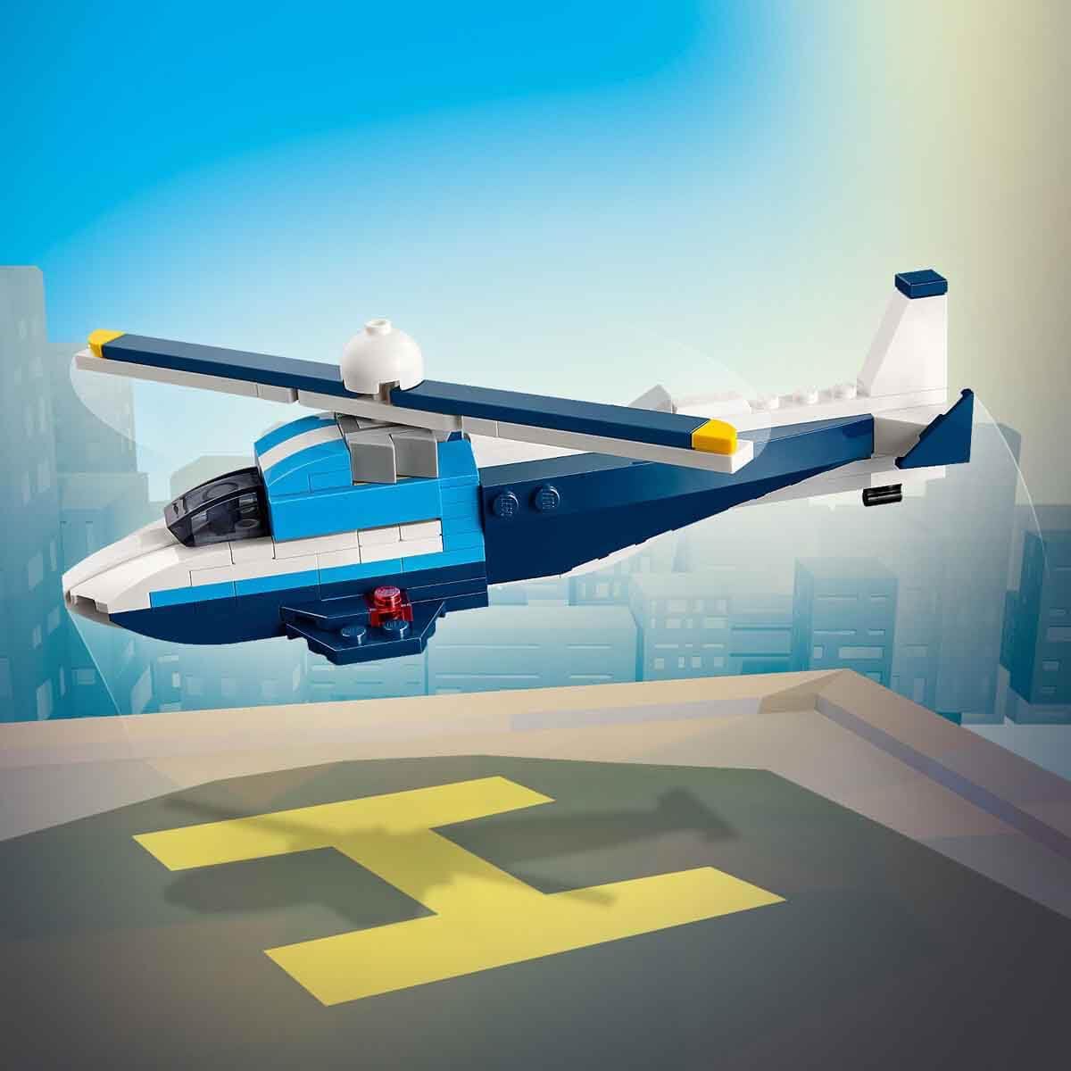 Lego Creator 31160 Air Racer Toy Toy Birthday Present Block Boys Girls Children 7 Years 8 9 Years Old Elementary School Vehicle Airplane Airship