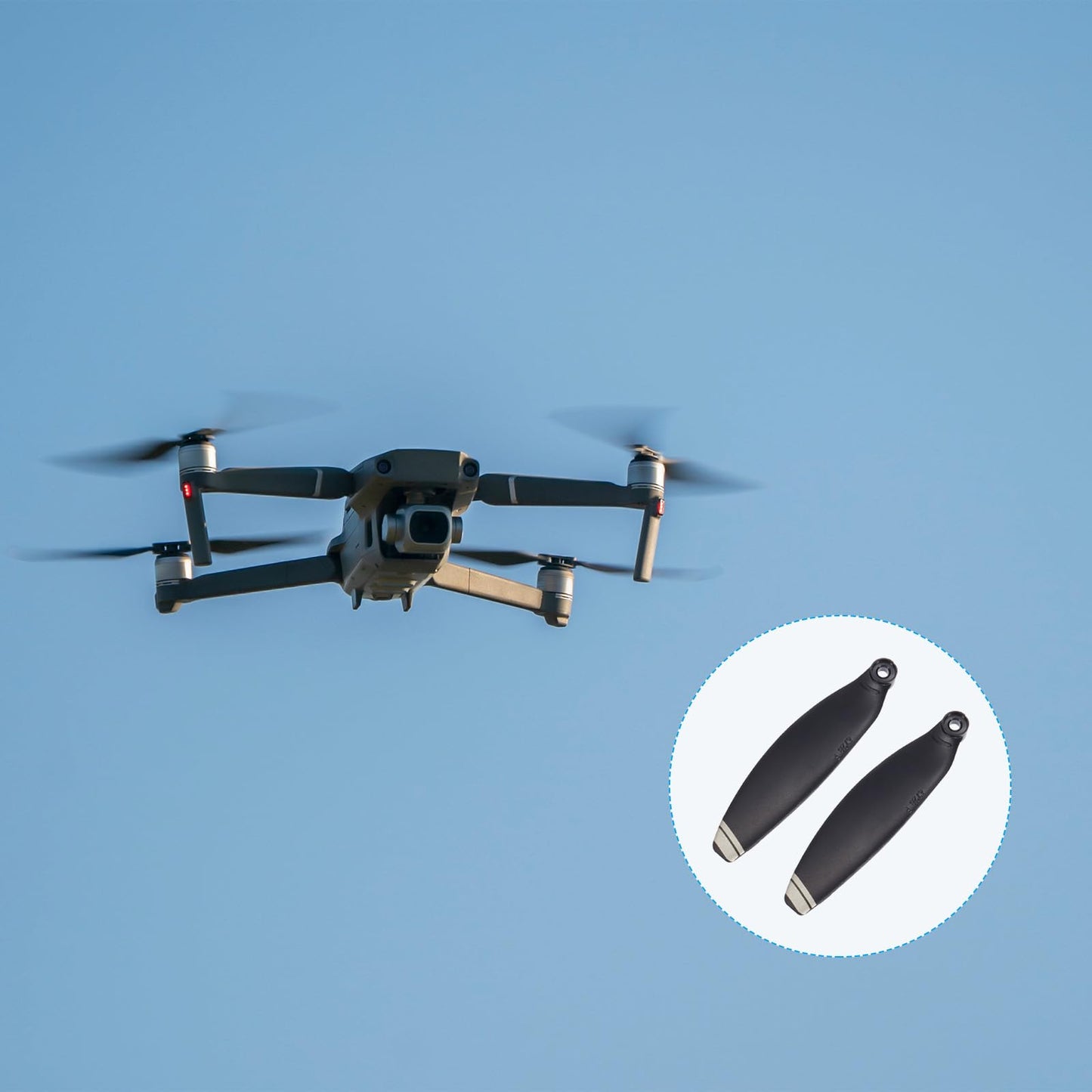 MECCANIXITY Mini 1 Drone Propellers Drone Blades Propellers Black Golden with Screwdriver/Screw, Quick-Release, Low-Noise Propeller for DJI Mini 1 Drone, Quadcopter, Pack of 24