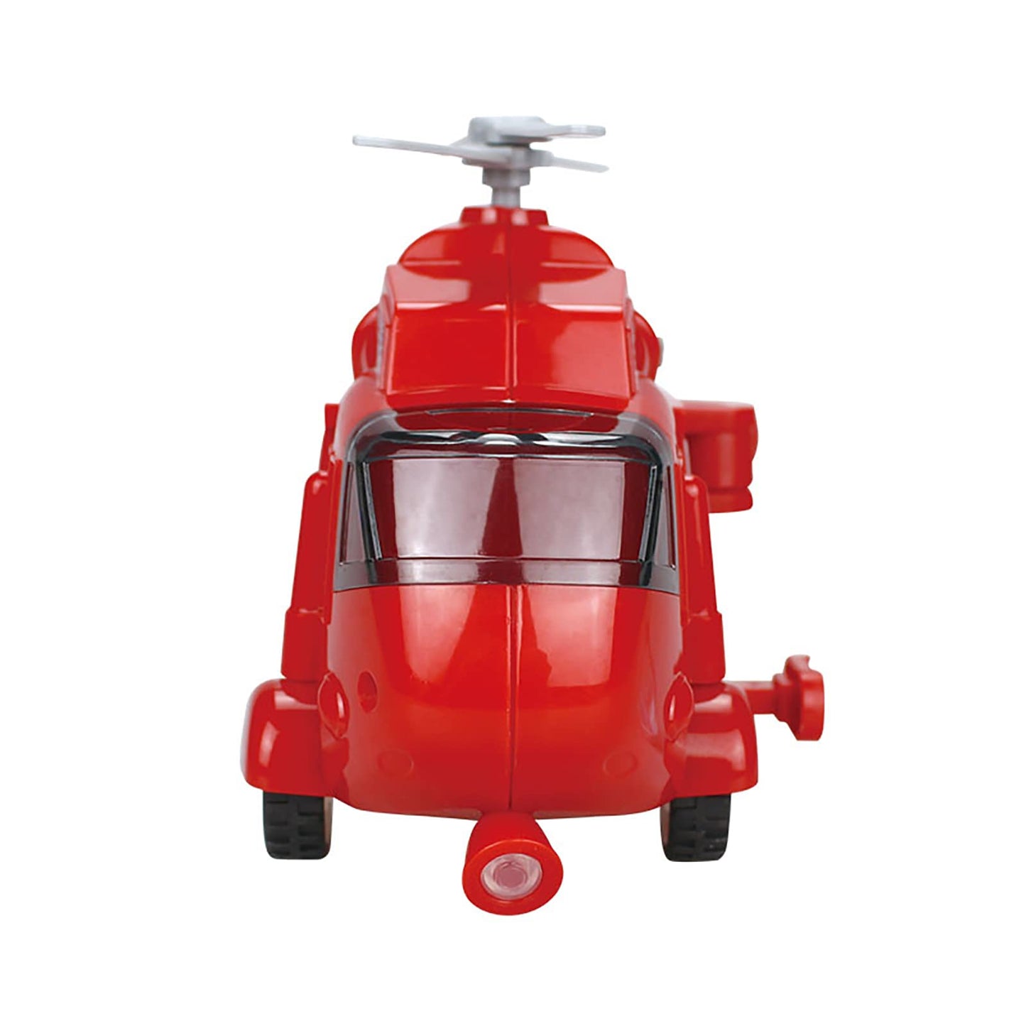 OMGTOY Military Helicopter, Airforce Airplane Toy with Hanging Basket Lights and Sounds for Kids(Red)