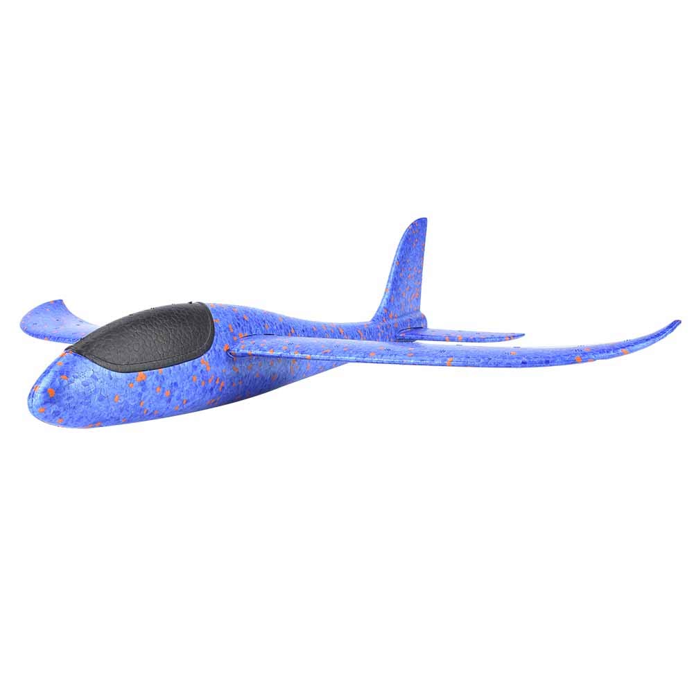 Sunisfa EPP Foam Glider Plane Aircraft, Robust Lightweight Broken with High Simulation Design for Kids, Easy to Assemble, Blue