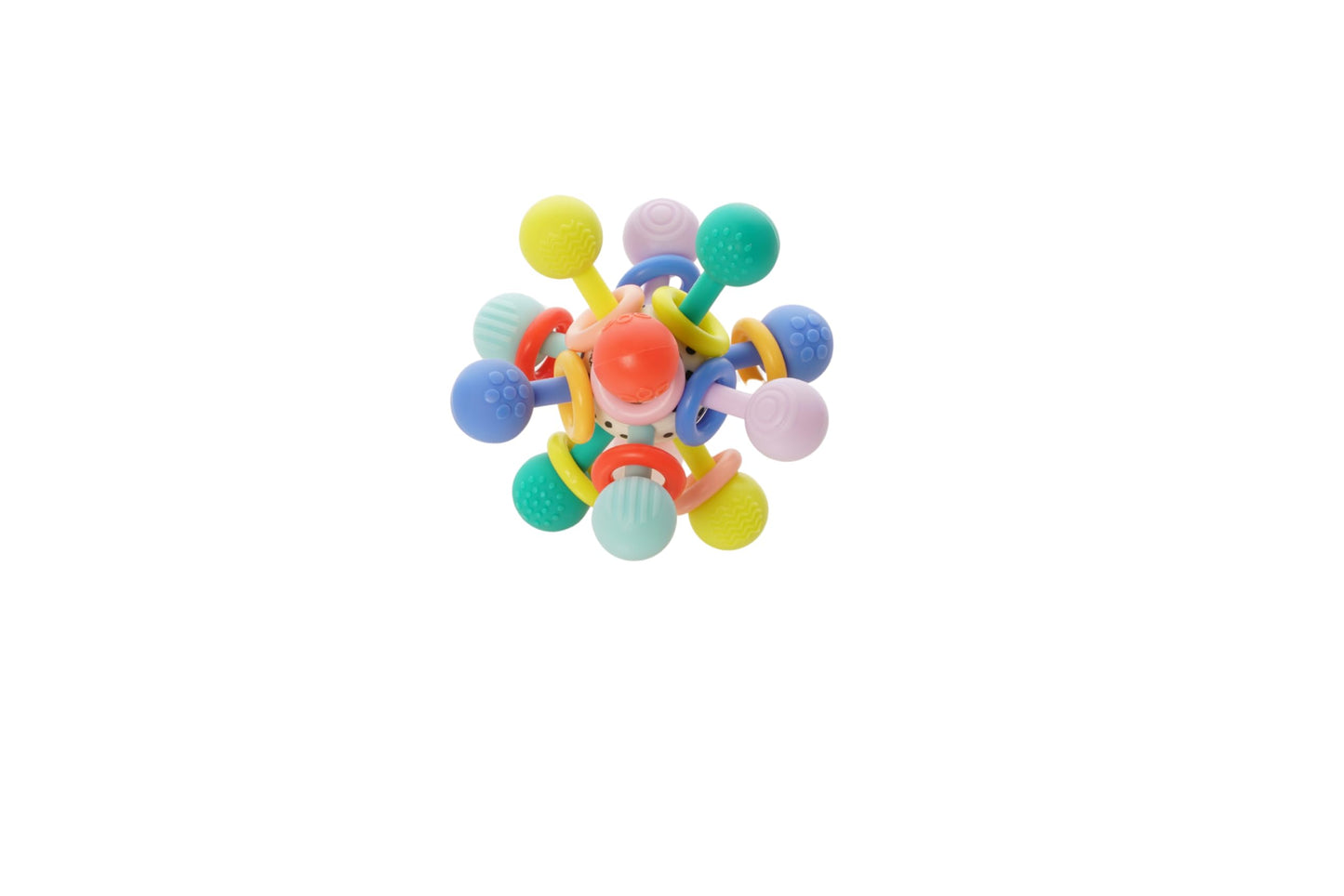 Manhattan Toy Atom Colorpop Rattle & Teether Grasping Activity Baby Toy