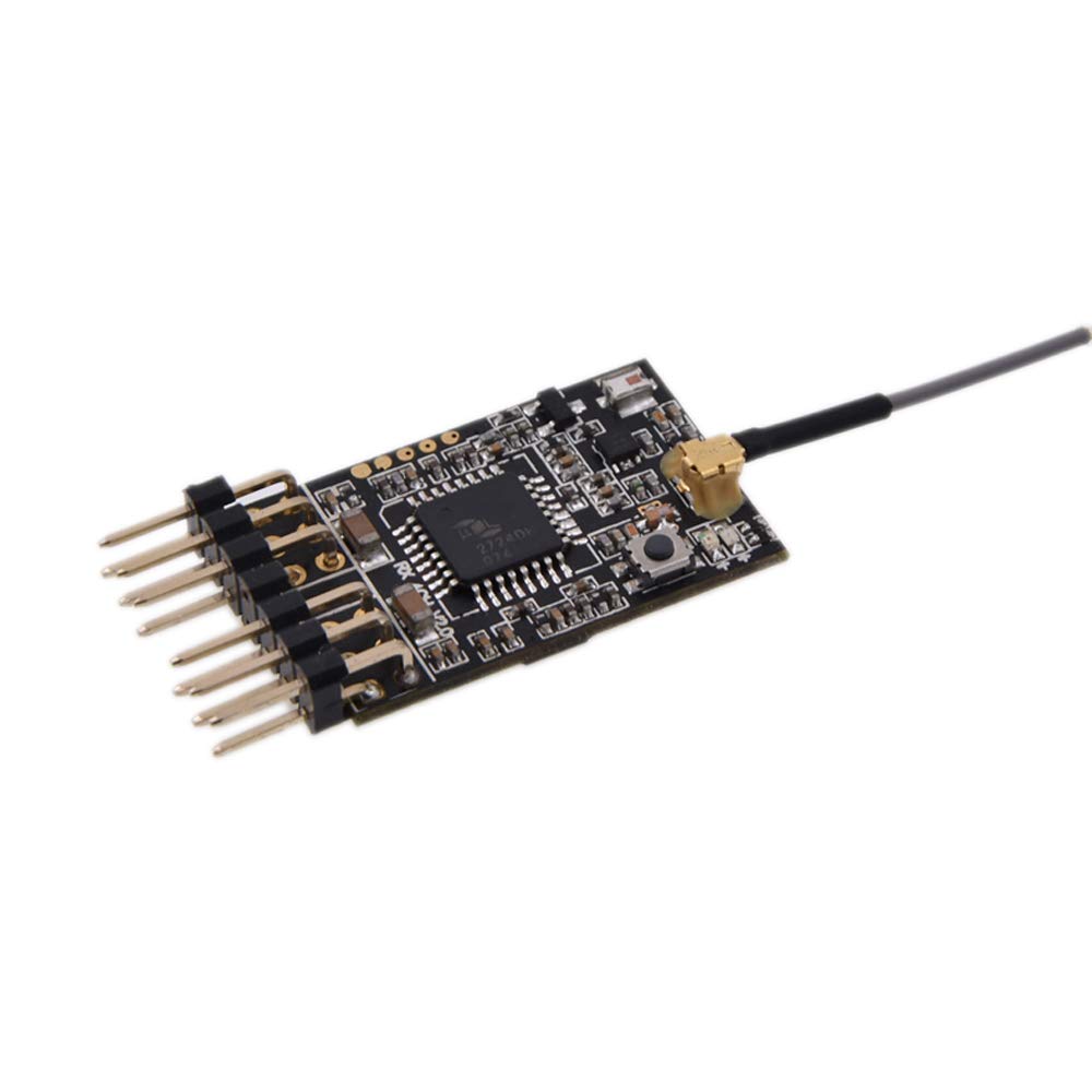 2.4Ghz 4CH RC Receiver Compatible with Futaba FASST for Fixed Wing Aircraft RC Car Remote Receiver (RFSS04F)