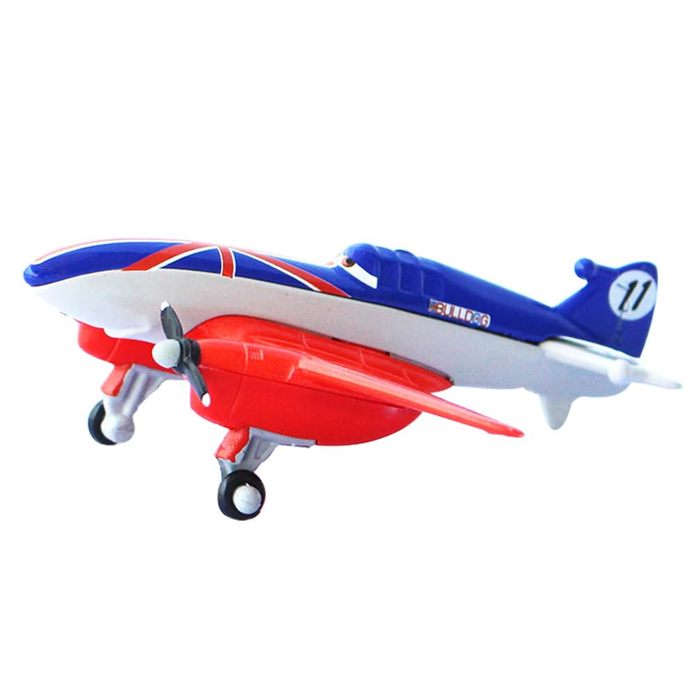 5 Pack Planes Dusty Skipper Ripslinger Bulldog Echo Metal Diecast Plane Model Toy (5 Pack Planes)