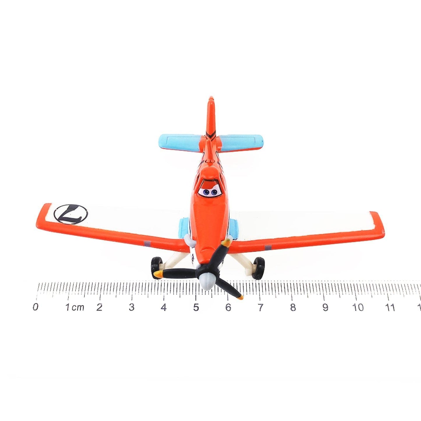 Planes Fire and Rescue：No.7 Dusty Crophopper New 1:55 Metal Diecast Educational Toys Planes Model