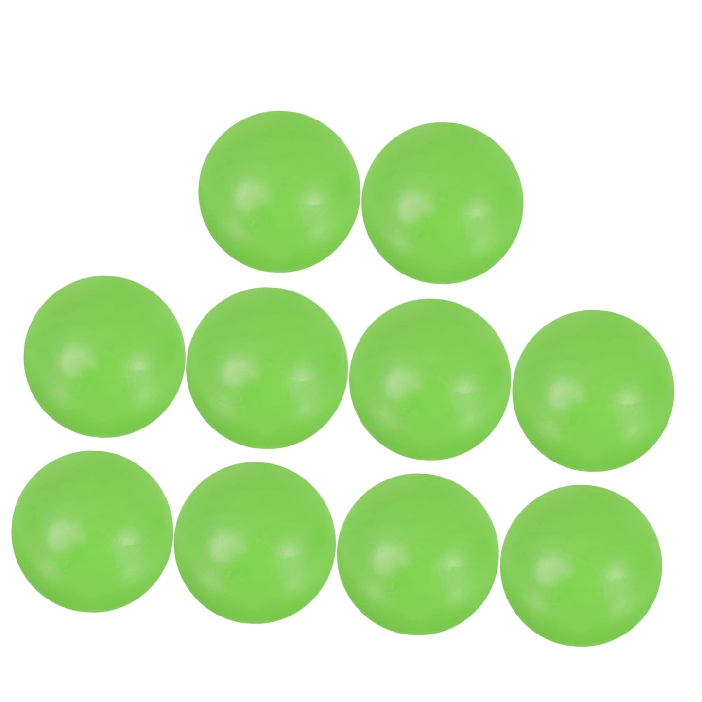 BESPORTBLE 20pcs Football Table Game Balls Desk Football Replacement Soccer Balls for Tabletop Game Easy to Find and Light