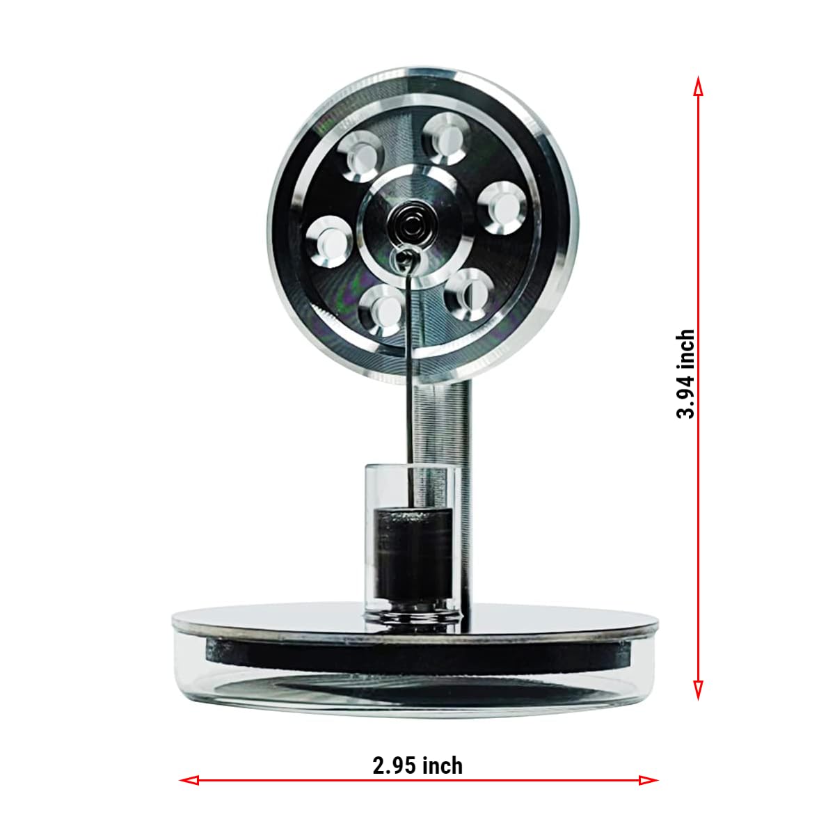 Sunnytech Mini Low Temperature Stirling Engine Motor Steam Heat Education Model Toy LT002