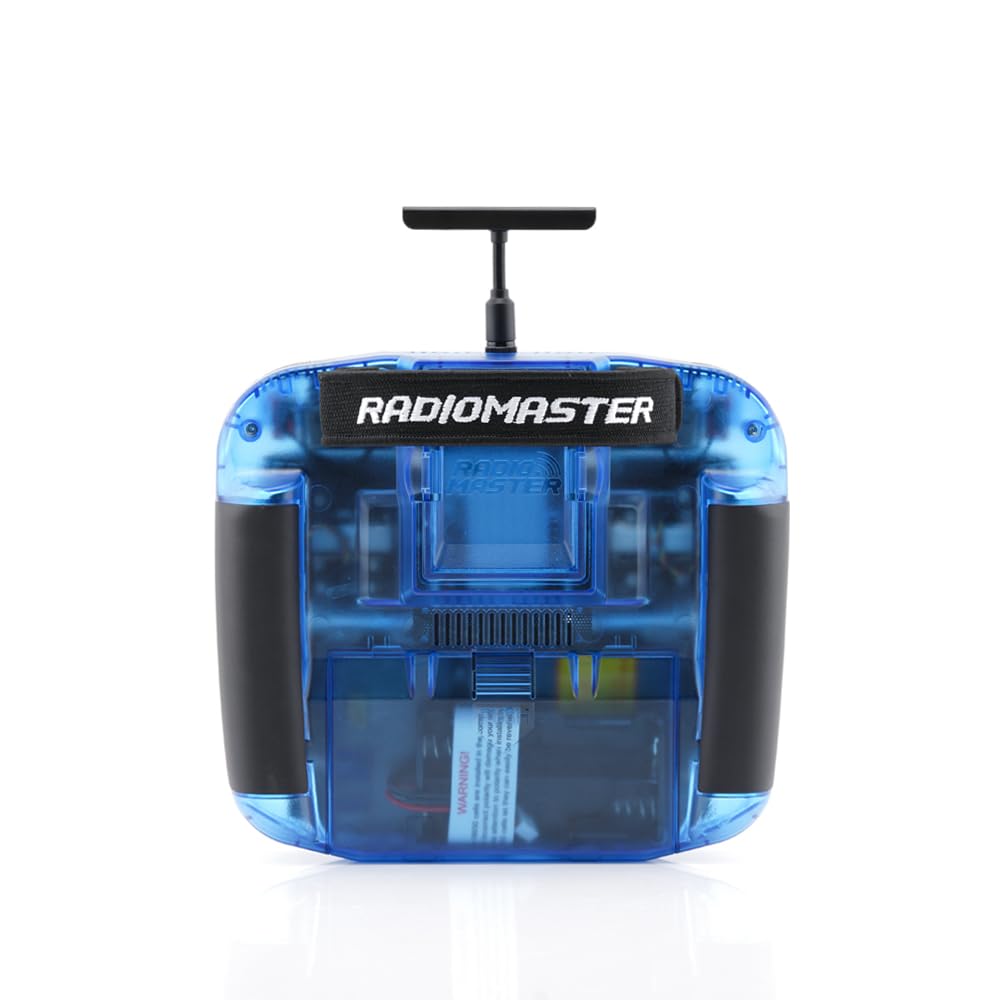 RadioMaster Boxer Crush EdgeTX 2.4G 16CH Remote Controller ELRS with AG01 Hall Gimbals (Glacier Blue)