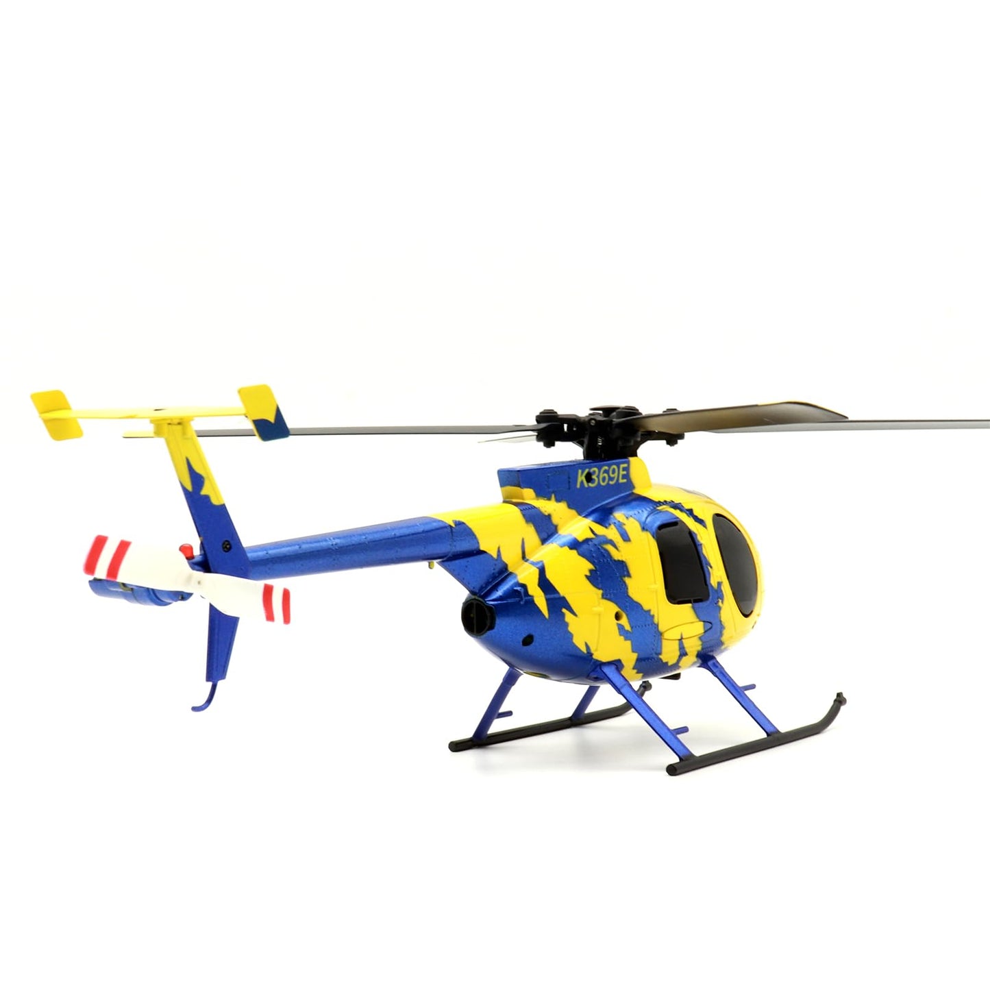 RC ERA C184 MD500 100 Size RC Helicopter 4CH, 6-Axis Gyroscope RTF With Optical Sensor & Upgraded Transmitter - Remote Control Electric Helicopter Outdoor For Adults & Beginners