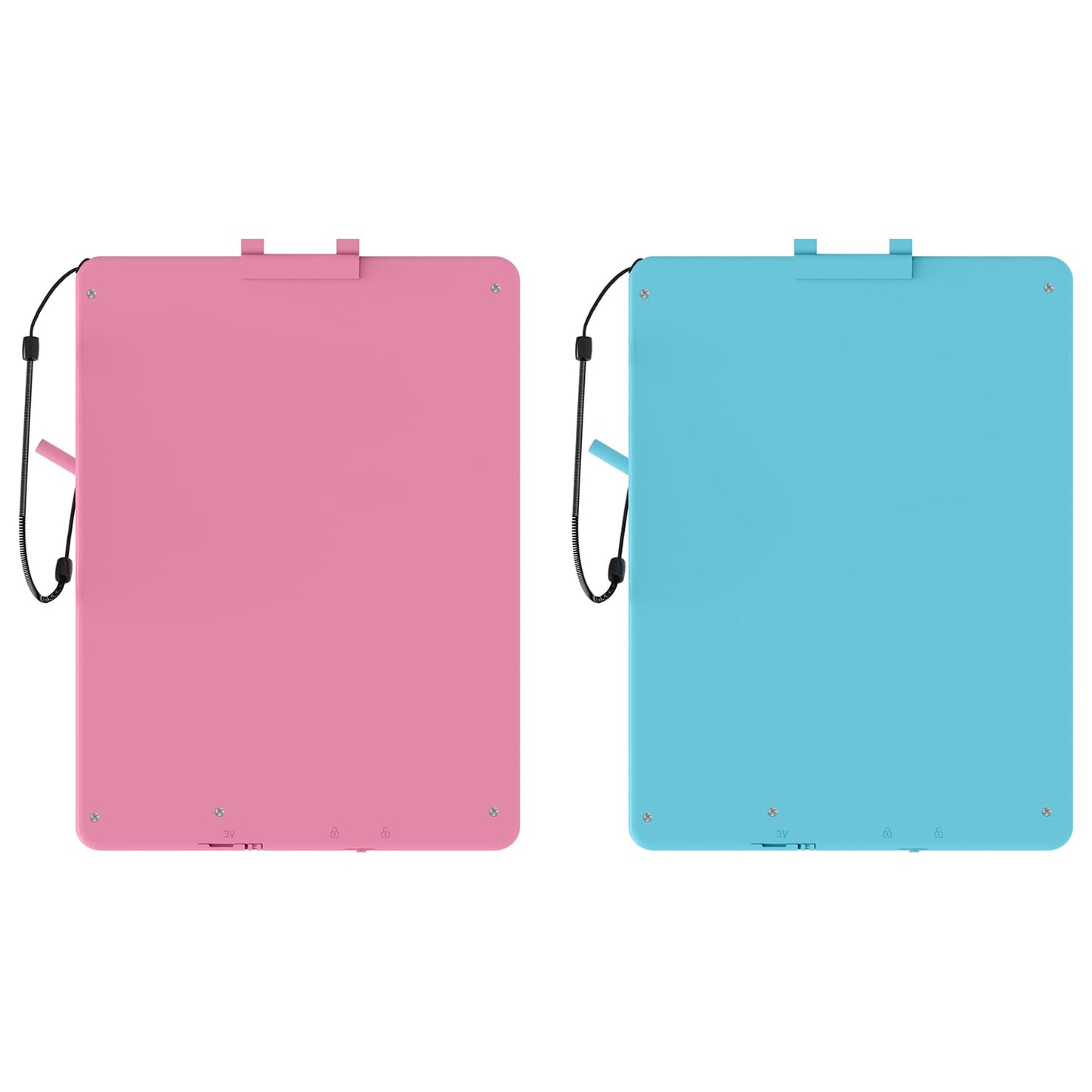 SplashNSpray Writing Tablet, 2pack LCD Drawing Tablet for Kids, Colorful Toddler Doodle Board, Erasable Reusable Electronic Drawing Pads, Educational and Learning Toy for 3+ Years Old Kids 8.5inch