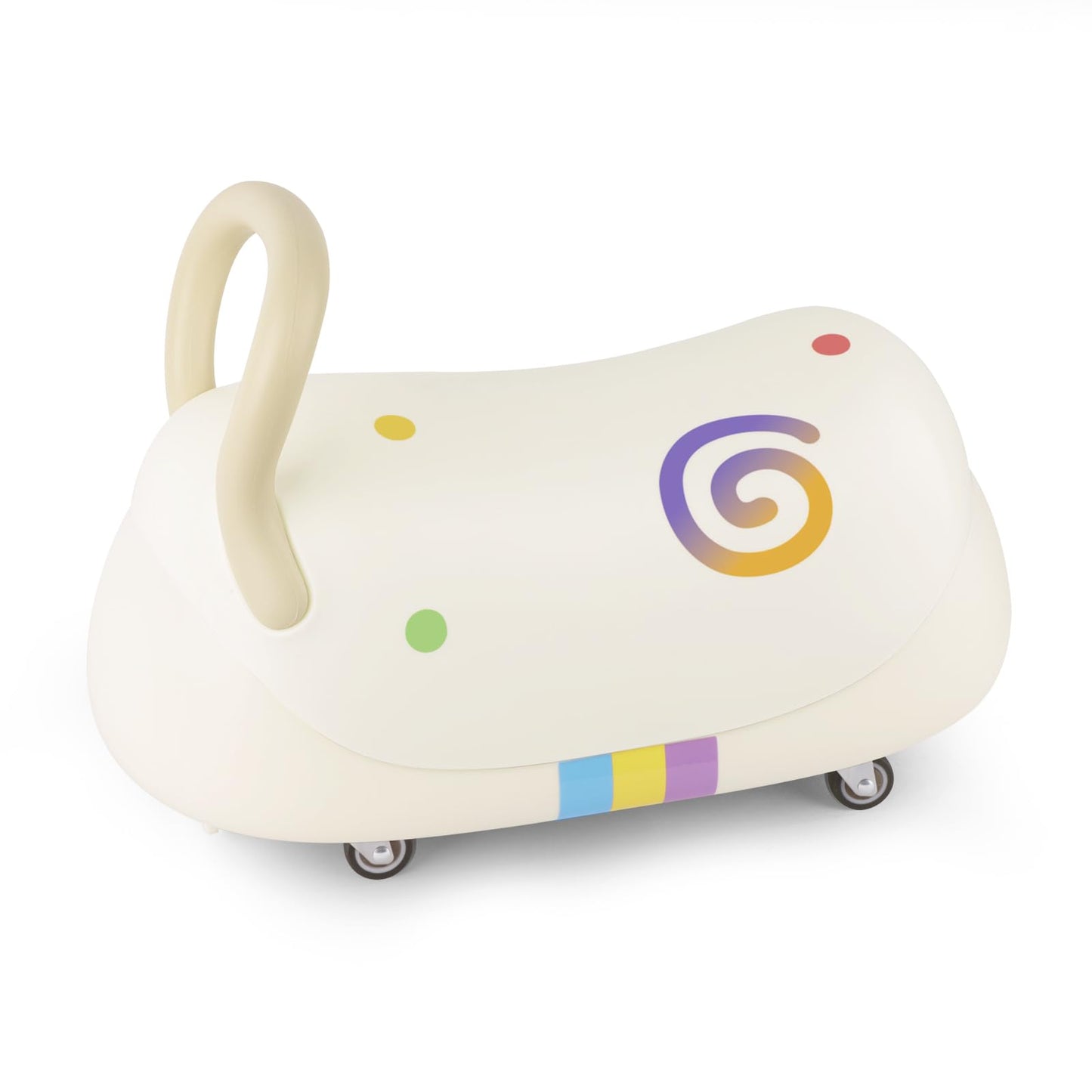 Toddler Balance Ride-On Toys, Kids Wiggle Car with Quiet PU Wheels & Anti-Tip Design for Age 1-3