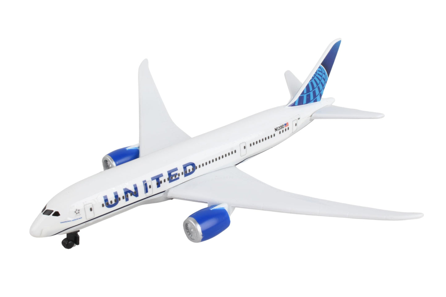 Daron Toy Airplane – United Airlines – Die-Cast Metal Model Airplane Toy with Plastic Parts for Kids Ages 3+