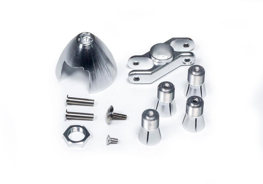 Metal Folding Propeller Spinner 25mm/30mm/35mm/40mm Z-Shaped w/Different Motor Shaft Diameter2.0/2.3/3.0/3.17 for F5K F5J P5B Airplane RC Glider (MFZ25)