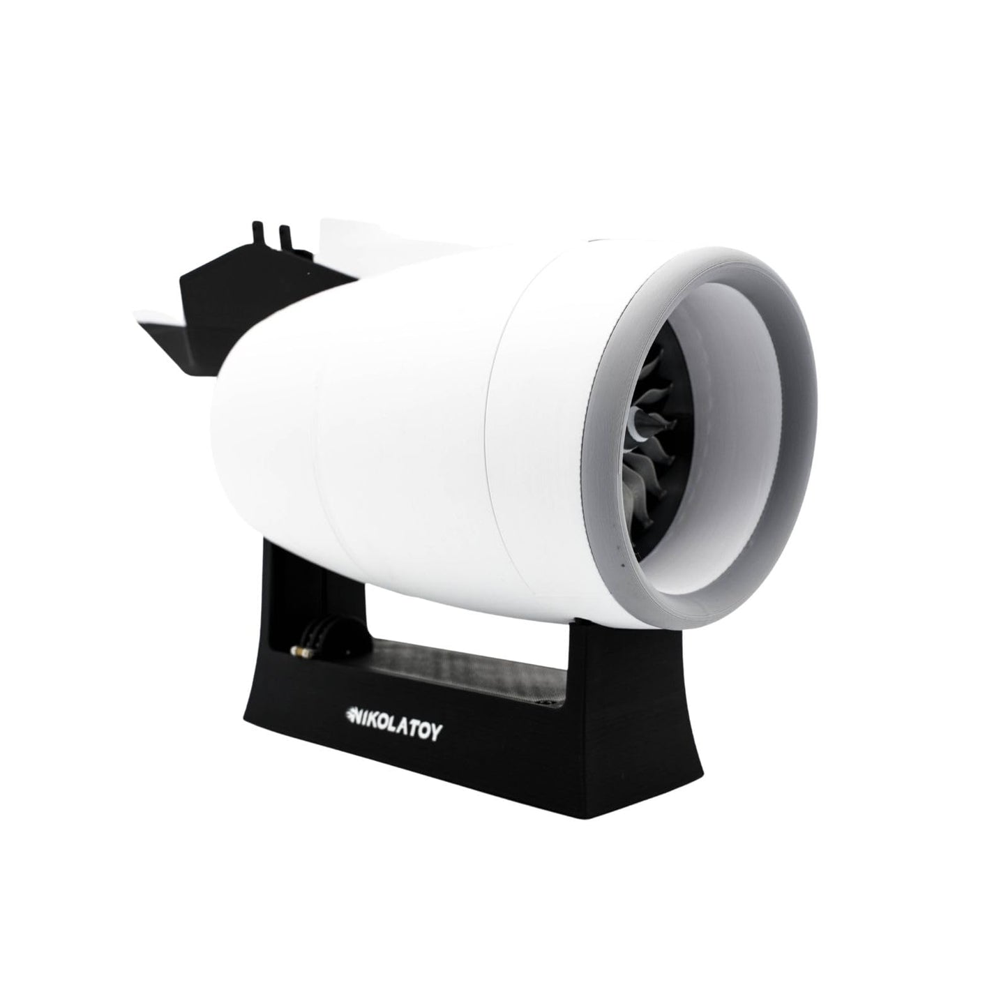 NIKOLATOY Small Size RR Trent 900 Turbofan Engine Model, High-Detail Model for Enthusiasts, Multifunctional STEM Kit for Creative Projects and Exploration (T900 Small Size) (Small Size)