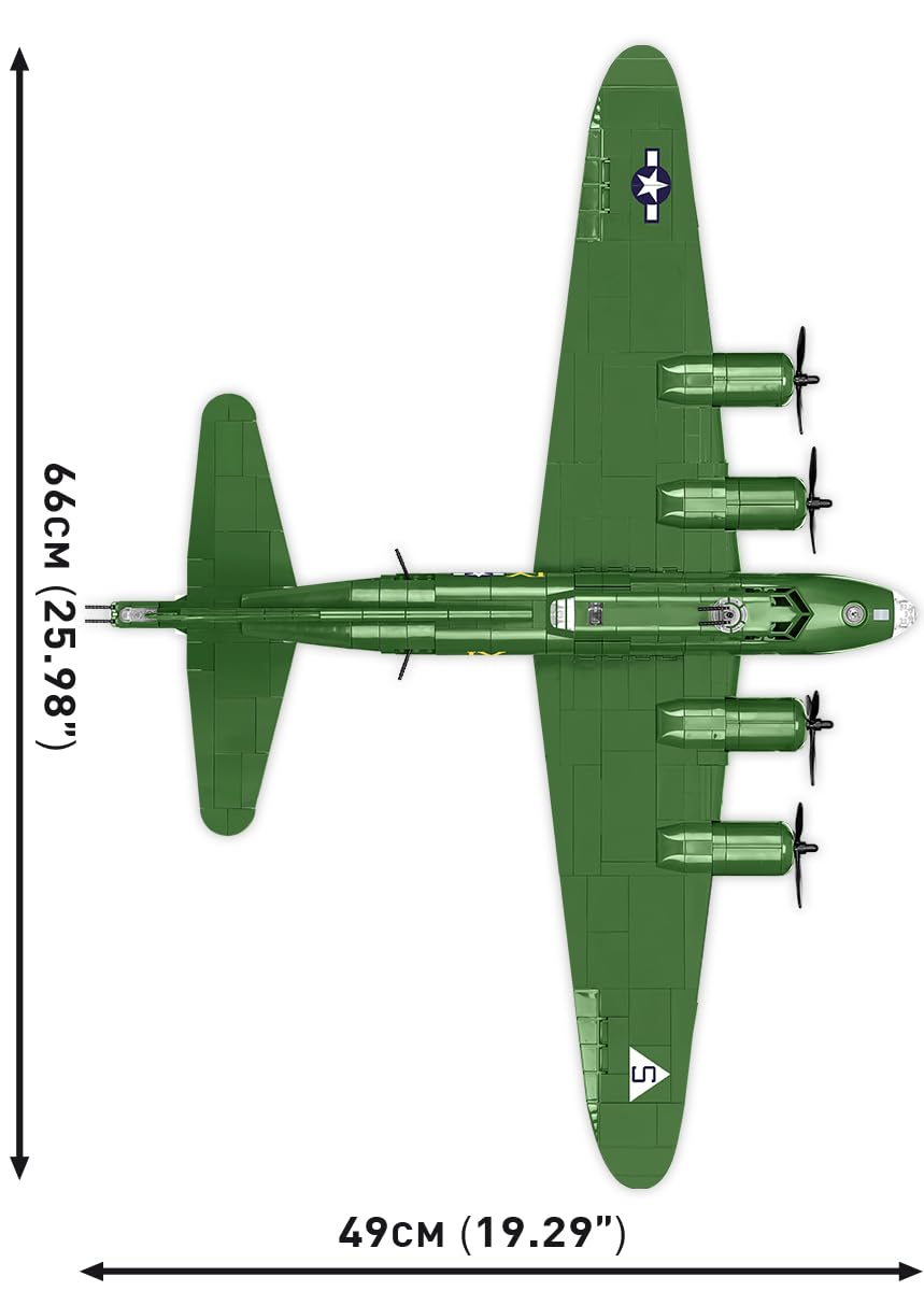 COBI Historical Collection WWII Boeing™ B-17G Flying Fortress™ Aircraft, Army Green