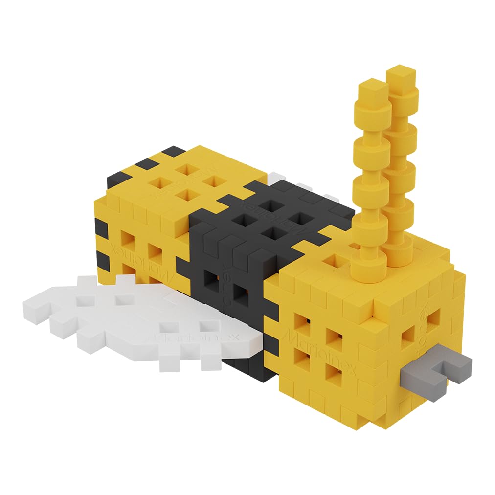 Marioinex Mini Waffle Blocks Constructor Expert 301 Piece Set – Interlocking Building Block with Storage Bag – STEM Educational Toy for Kids Ages 3+ – Creative Gift for Boys and Girls