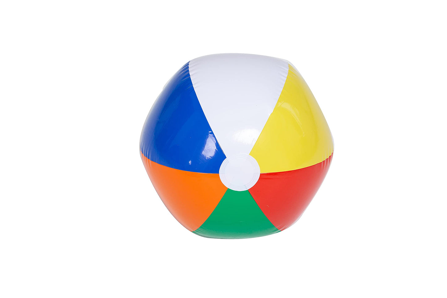 JOYIN Rainbow Beach Balls(18 Pack), Inflatable Swimming Pool Toys for Summer Water Games Kids Birthday Party Supplies Combo Set Include Inflatable Beach Balls in 20” (6), 16” (6) and 12” (6)
