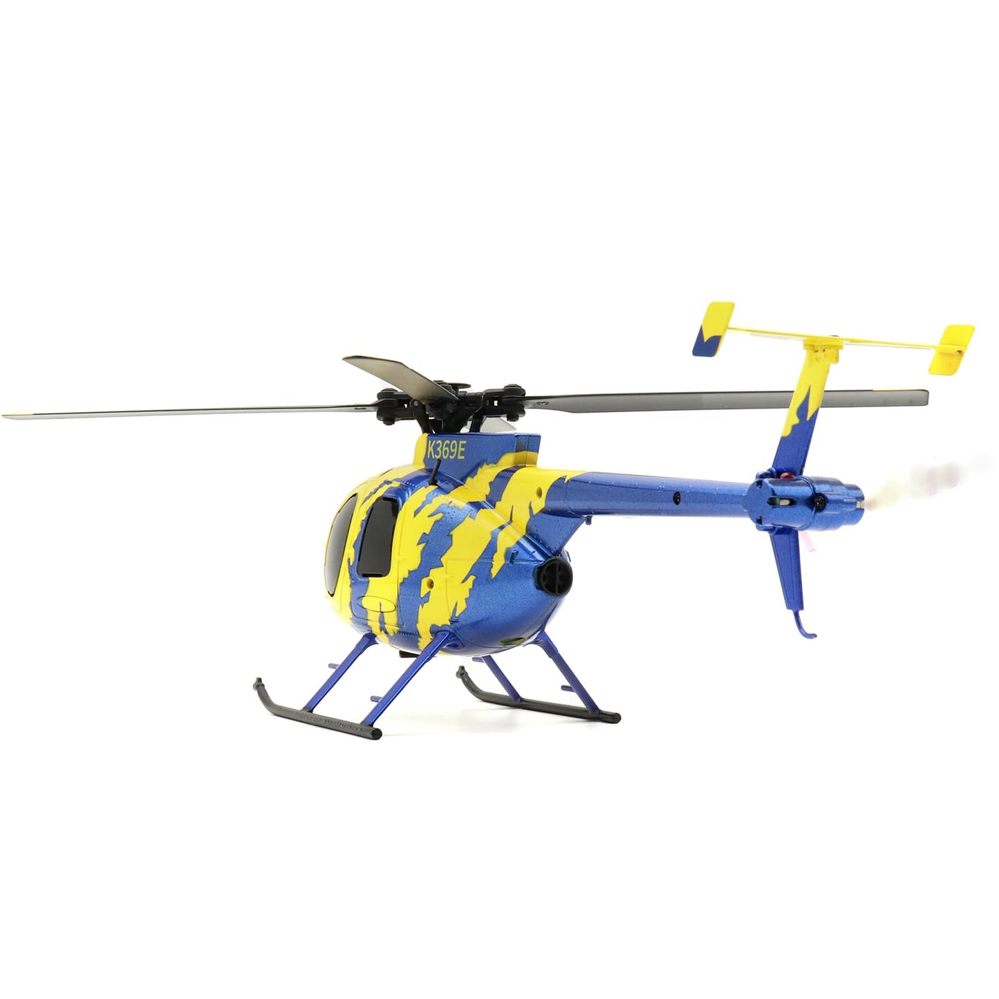 RC ERA C184 MD500 100 Size RC Helicopter 4CH, 6-Axis Gyroscope RTF With Optical Sensor & Upgraded Transmitter - Remote Control Electric Helicopter Outdoor For Adults & Beginners