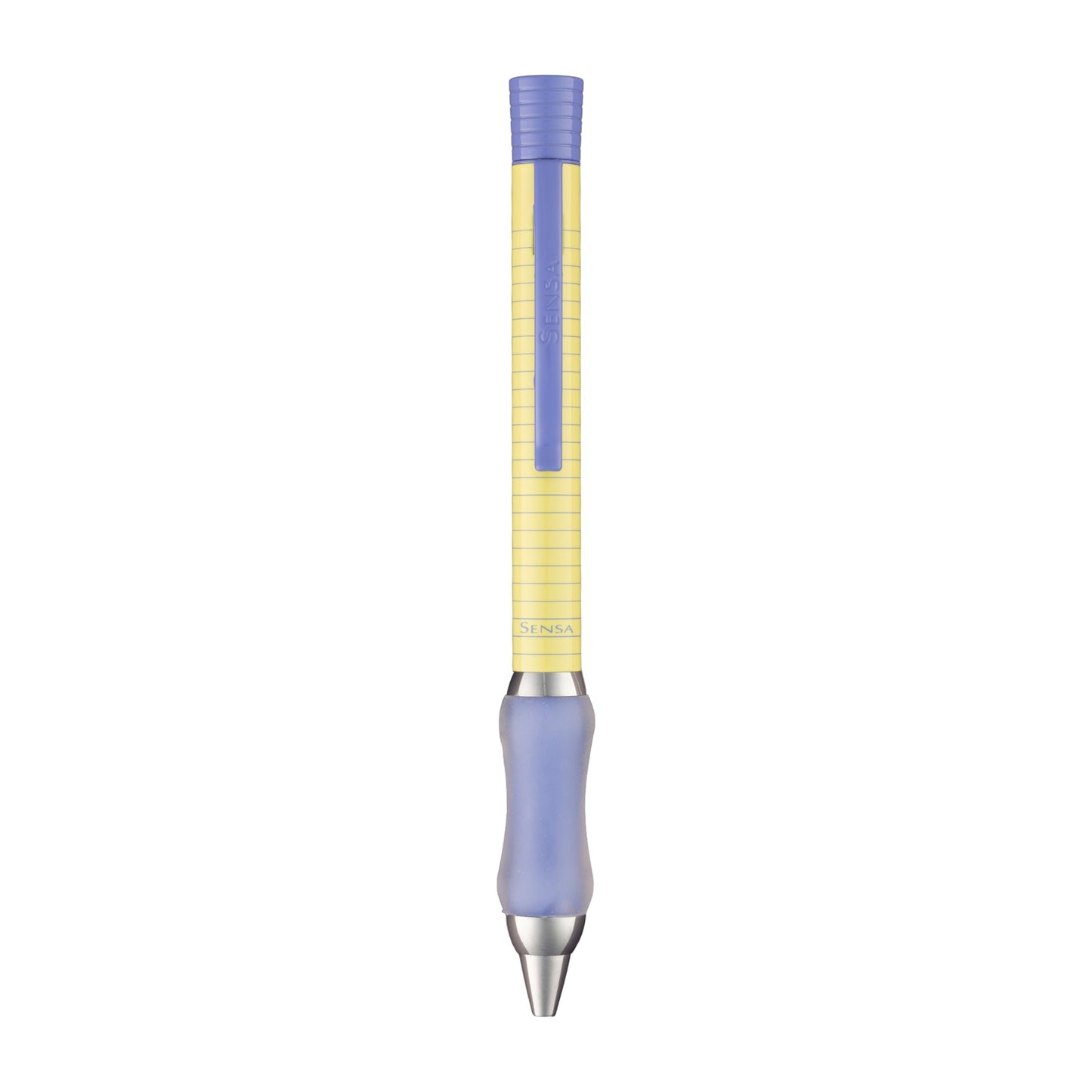Sensa Collection Classic Retractable Ballpoint Pen (Yellow Note Pad)