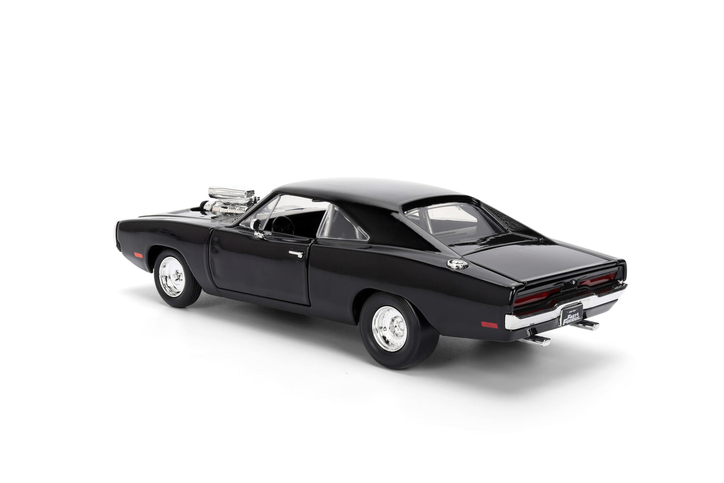 Jada Toys Fast & Furious F9 1:24 1970 Dom's Dodge Charger Die-cast Car, Toys for Kids and Adults (31942)