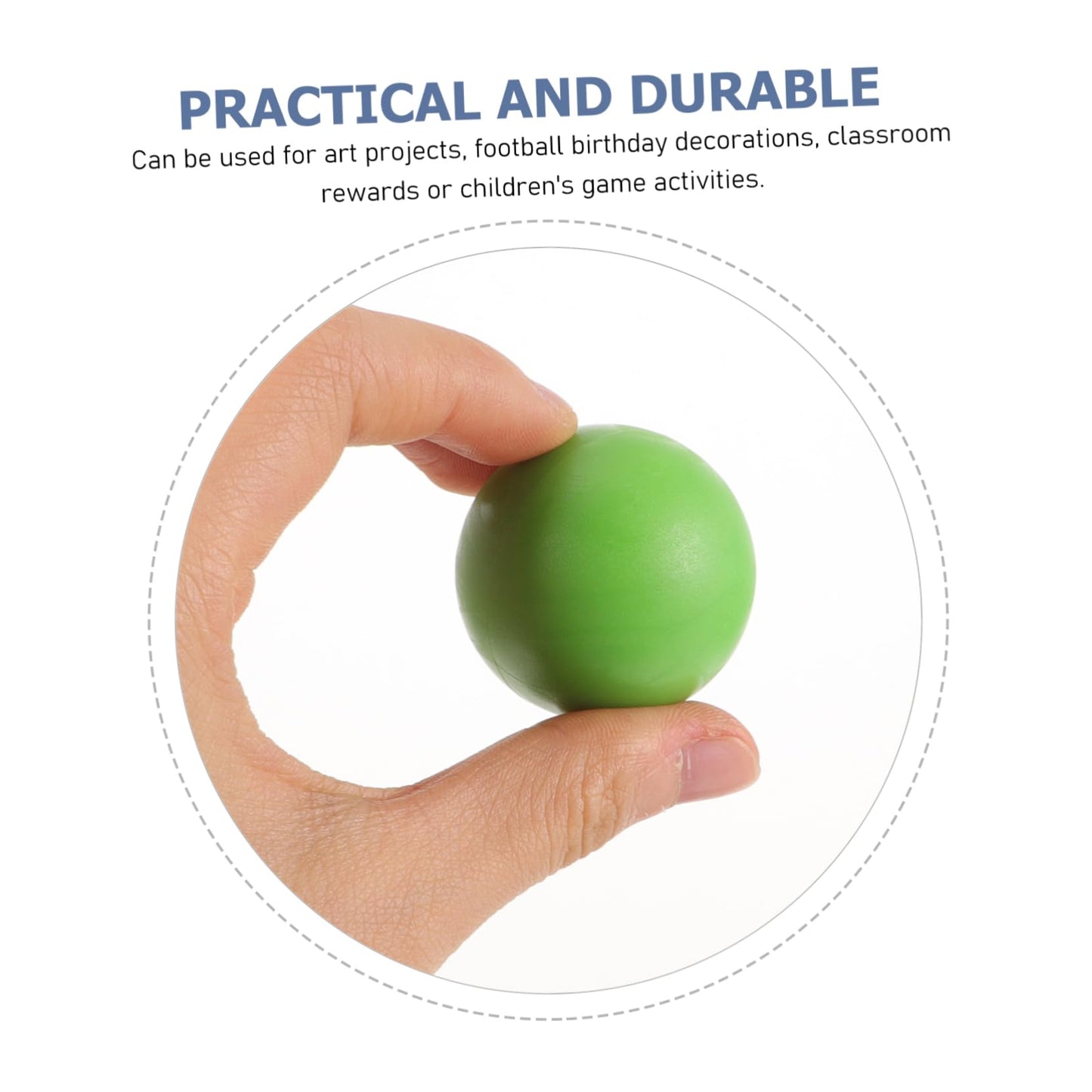 BESPORTBLE 20pcs Football Table Game Balls Desk Football Replacement Soccer Balls for Tabletop Game Easy to Find and Light