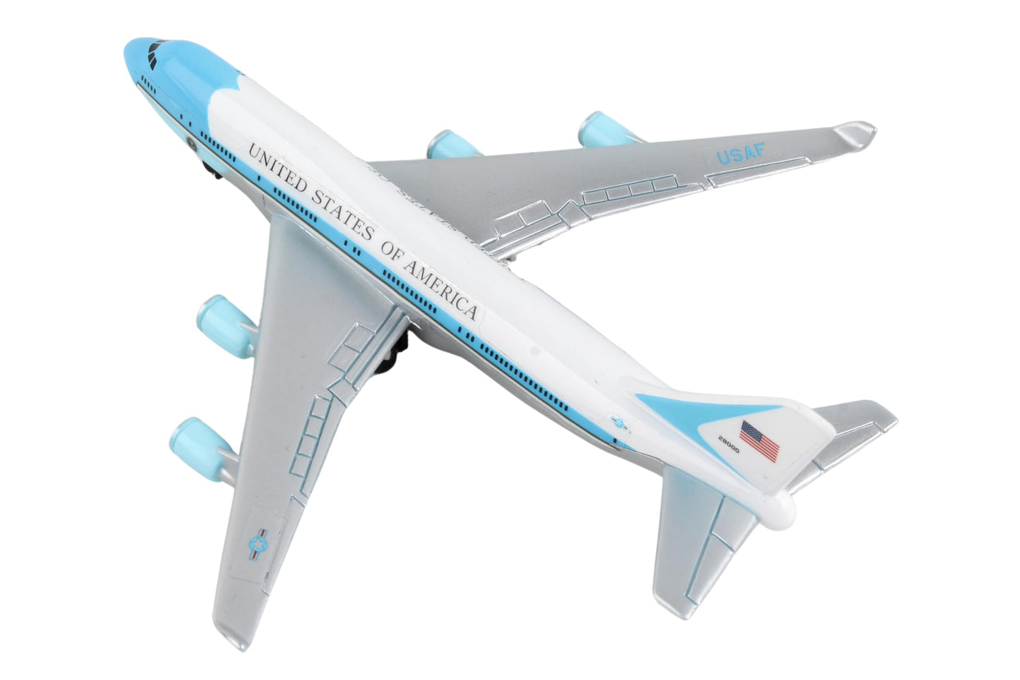 Daron Air Force One Single Plane,White