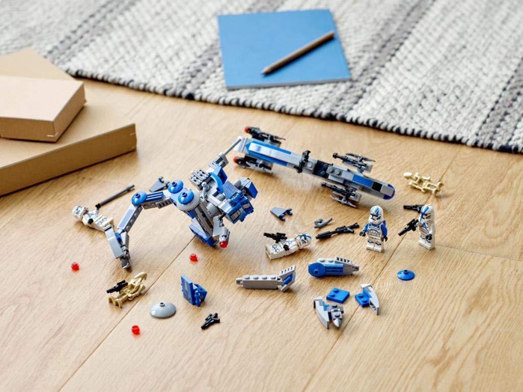 LEGO Star Wars 501st Legion Clone Troopers 75280 Building Kit, Cool Action Set for Creative Play and Awesome Building; Great Gift or Special Surprise for Kids (285 Pieces)